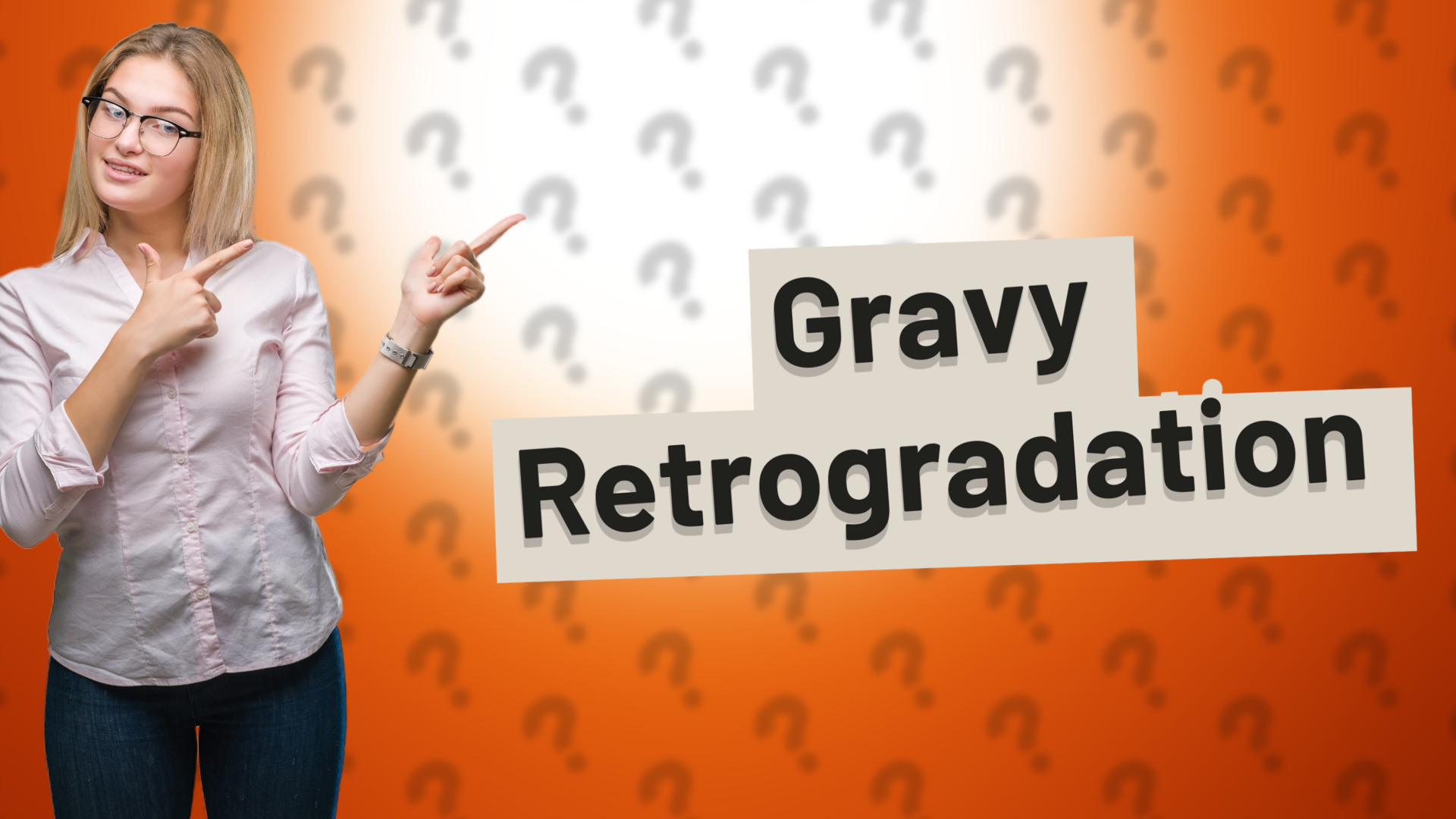 Gravy Retrogradation