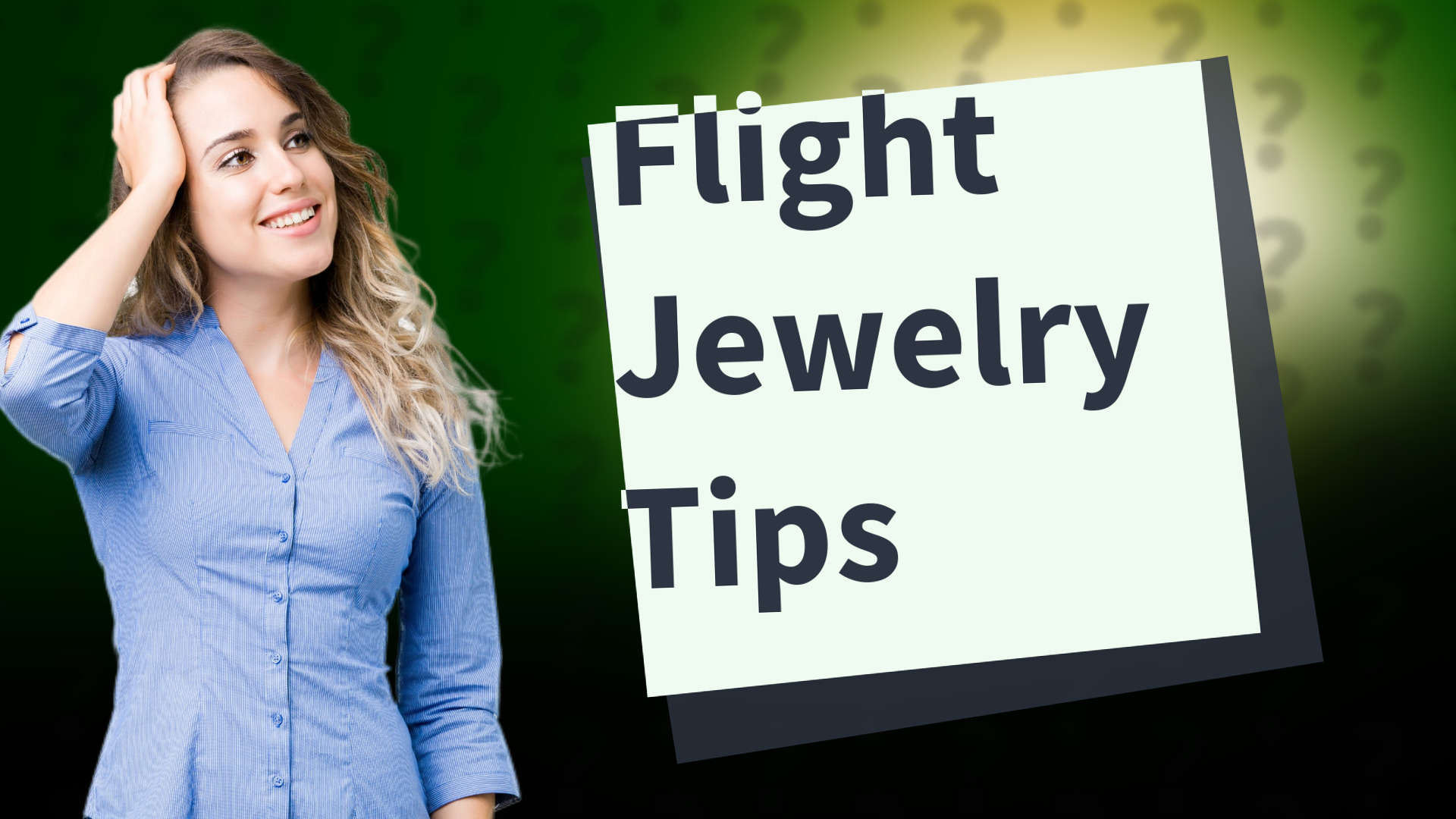 Flight Jewelry Tips