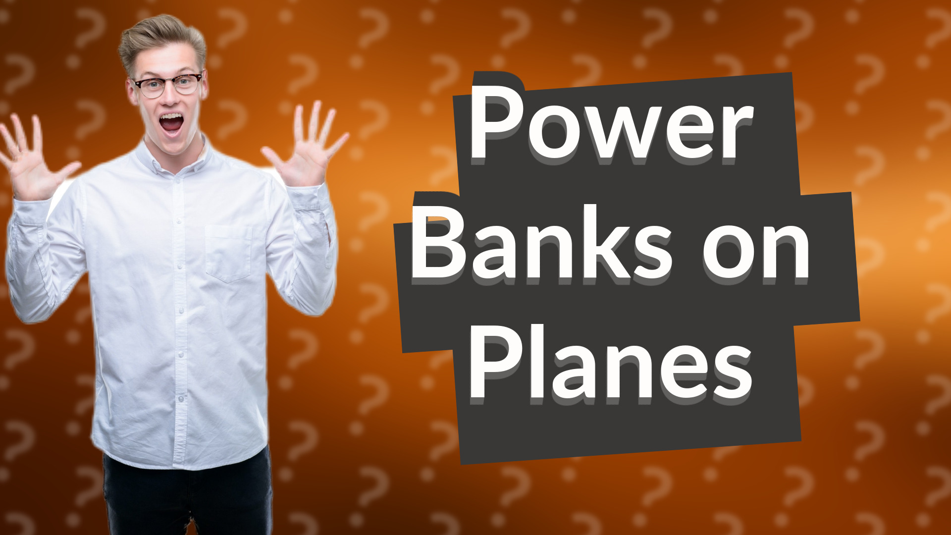 Power Banks on Planes