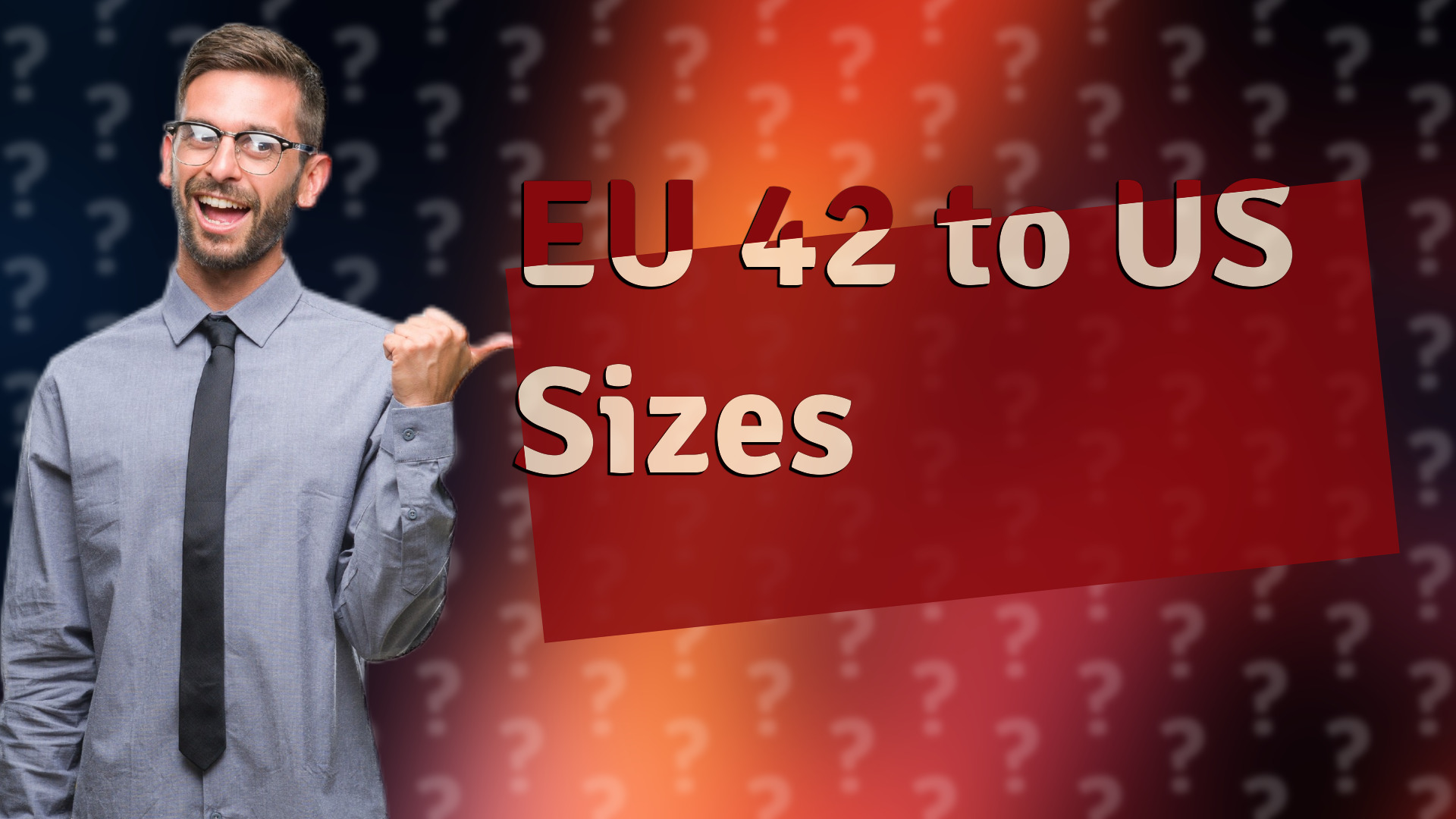 EU 42 to US Sizes
