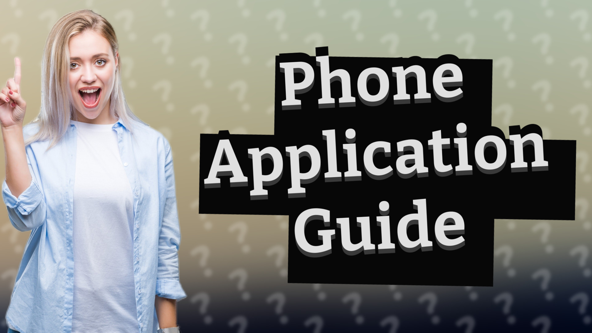 Phone Application Guide