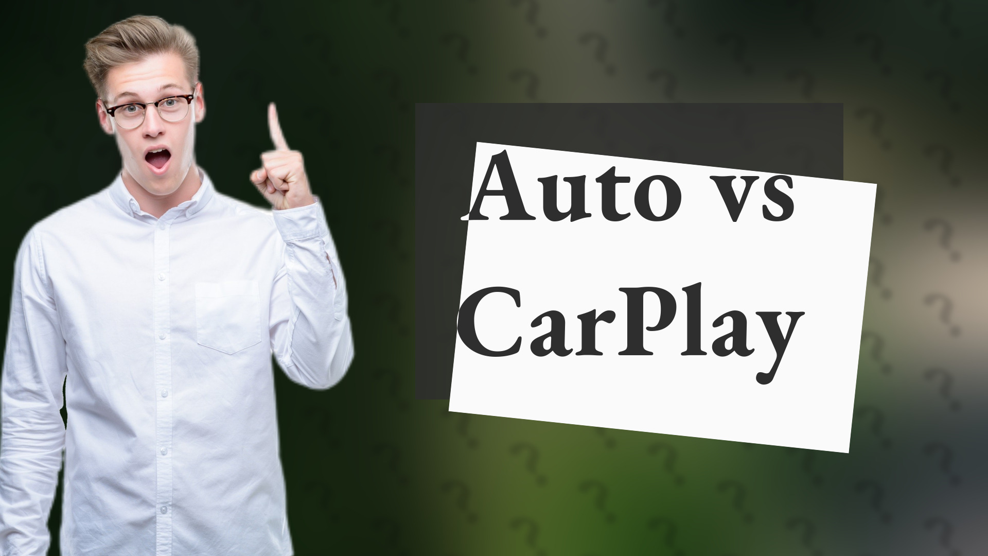 Auto vs CarPlay