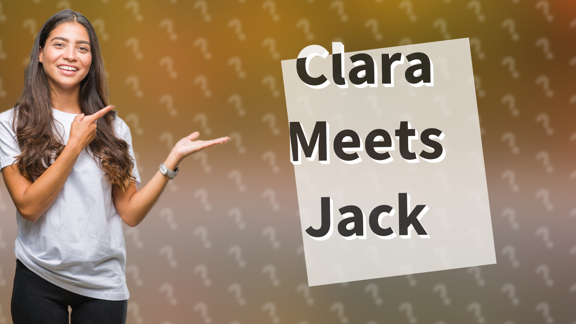 Clara Meets Jack