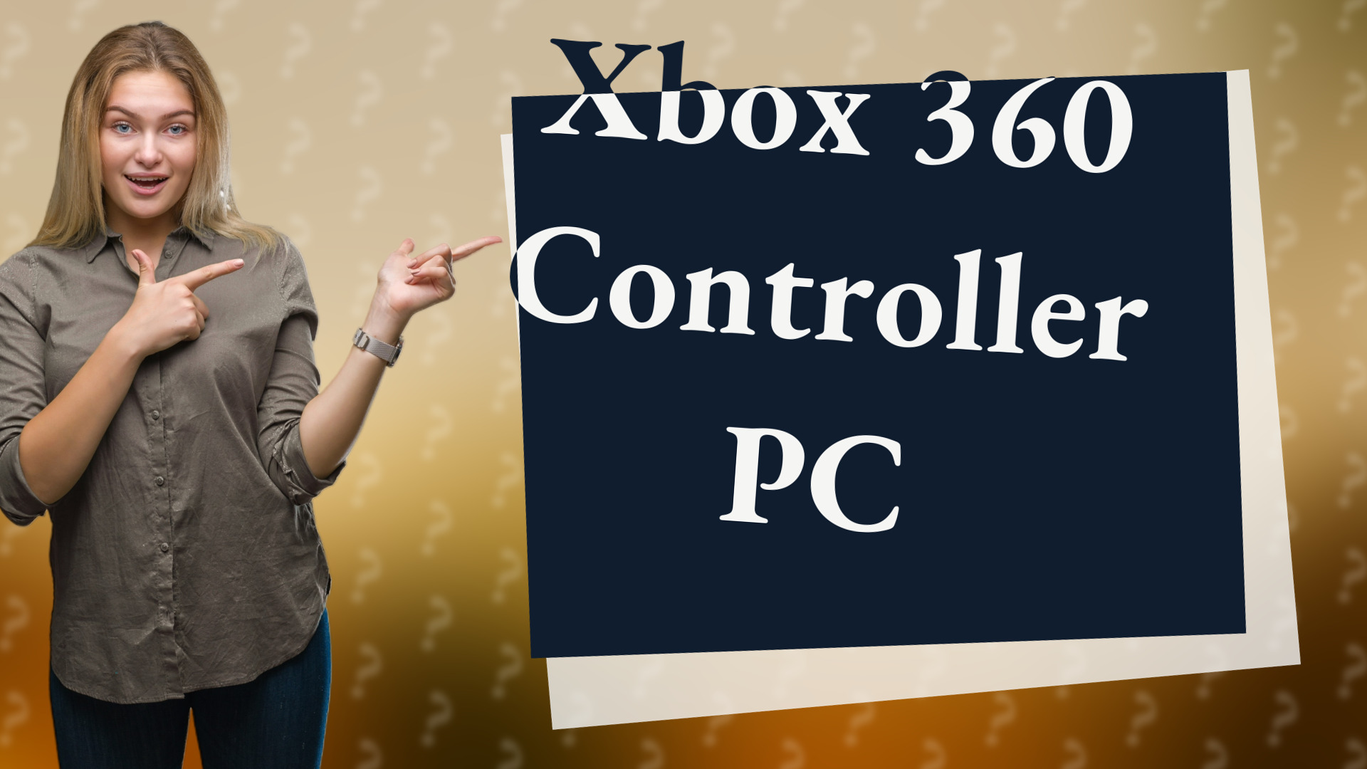 Xbox 360 Controller PC