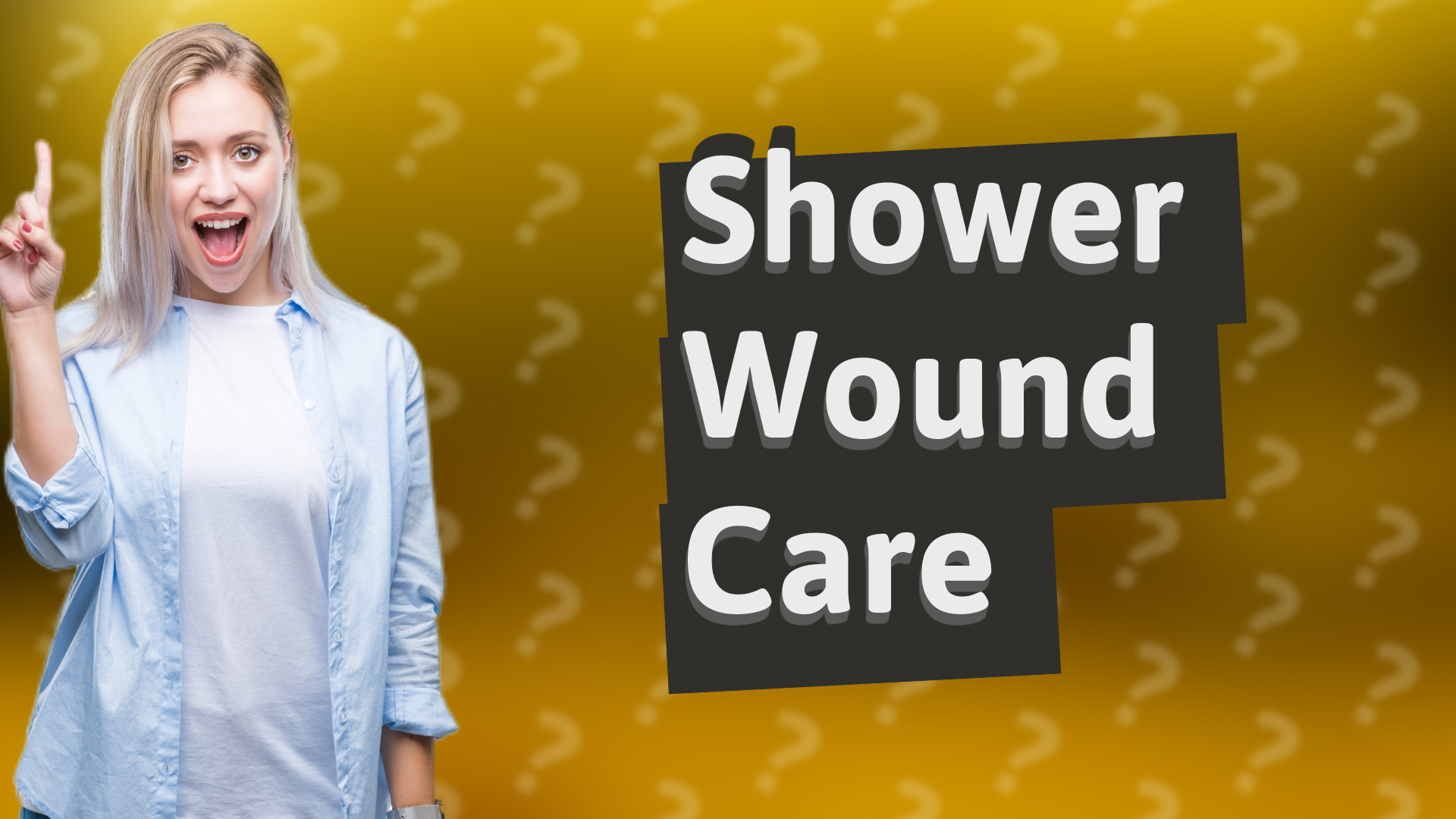 Shower Wound Care