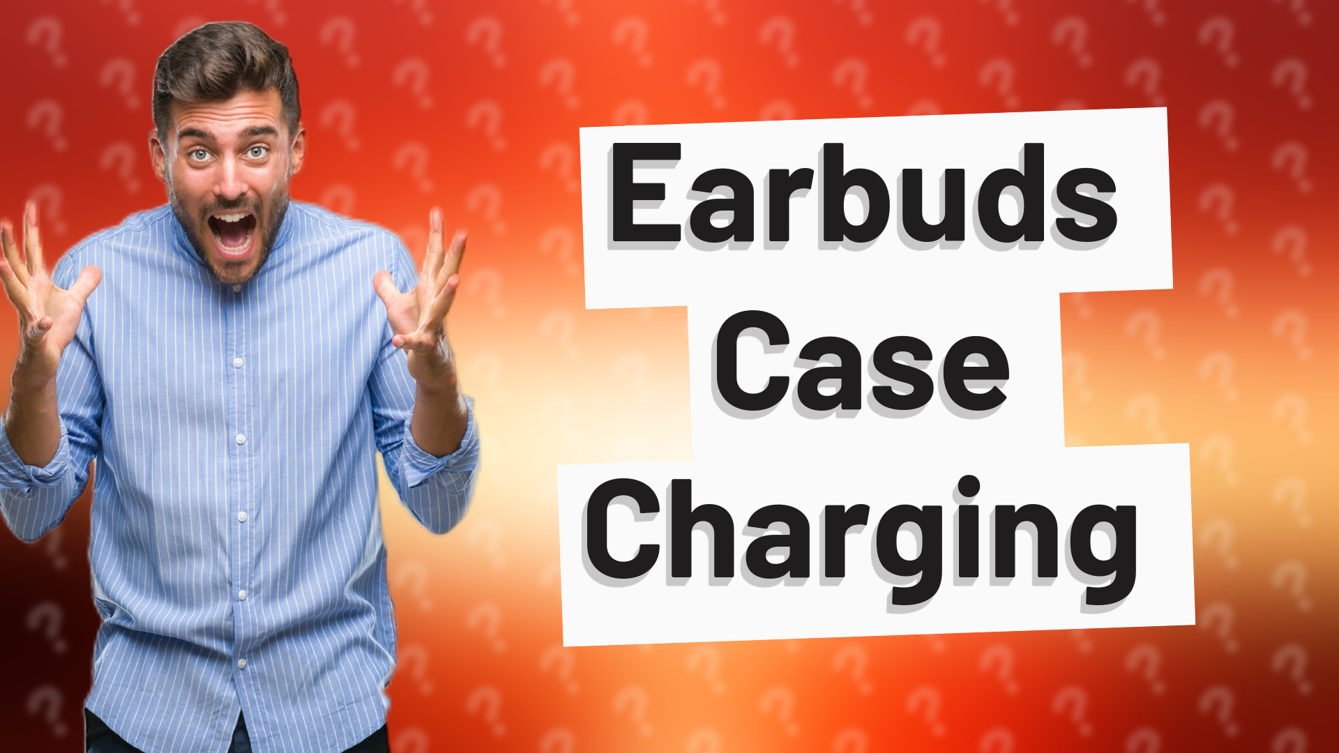 Earbuds Case Charging