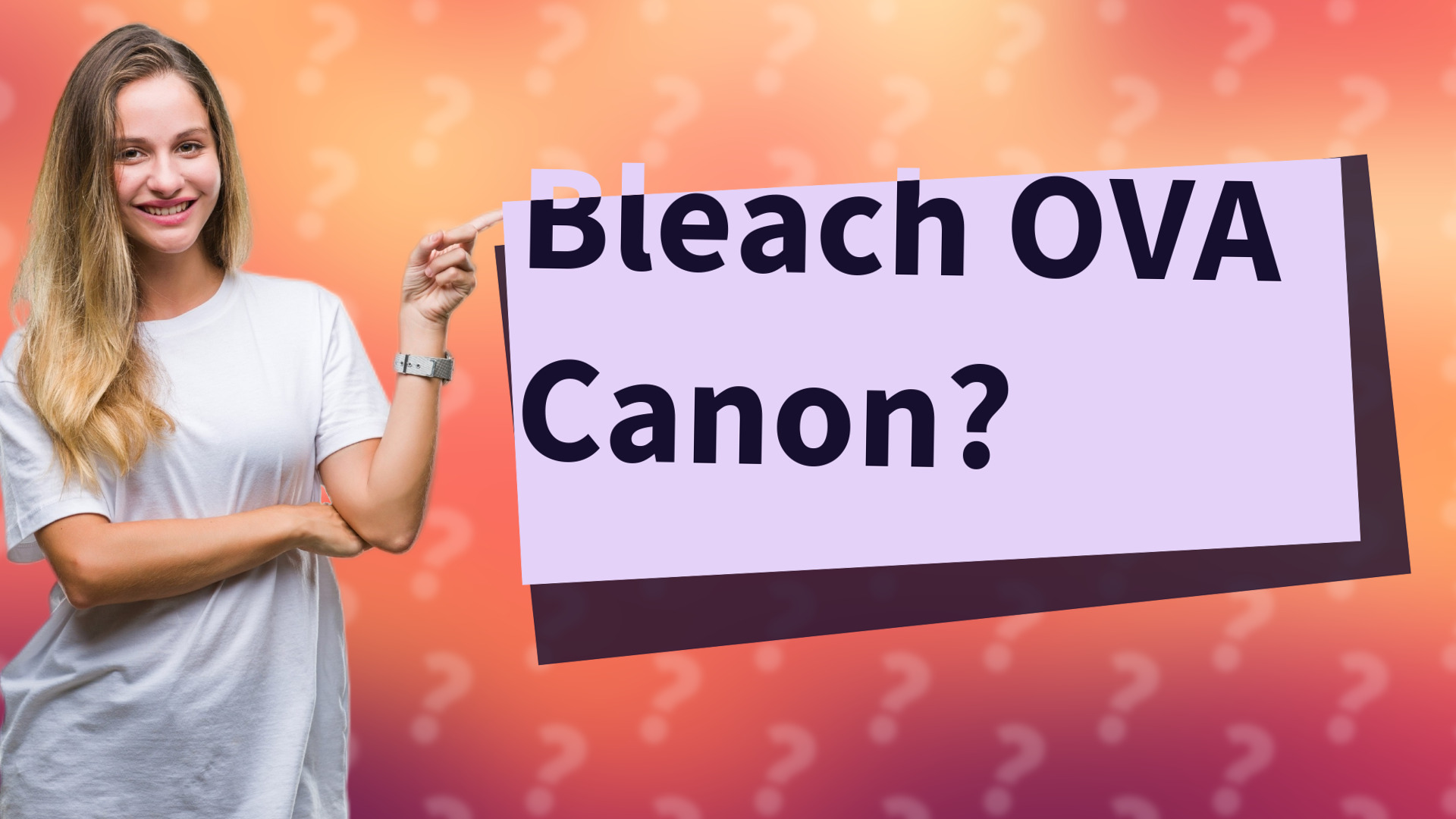Bleach OVA Canon?