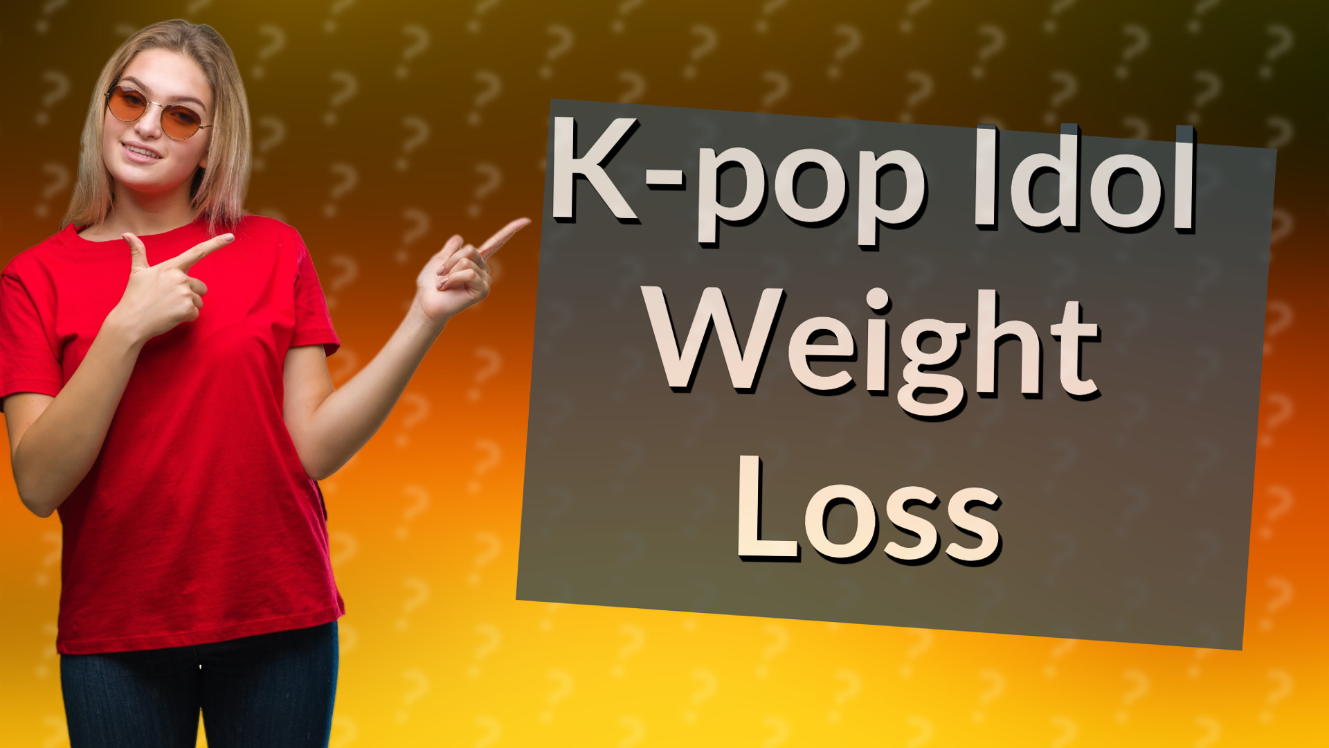 K-pop Idol Weight Loss