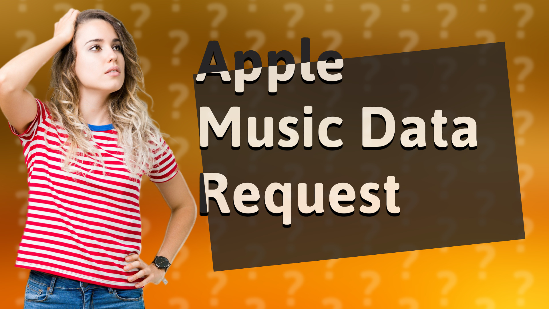 Apple Music Data Request