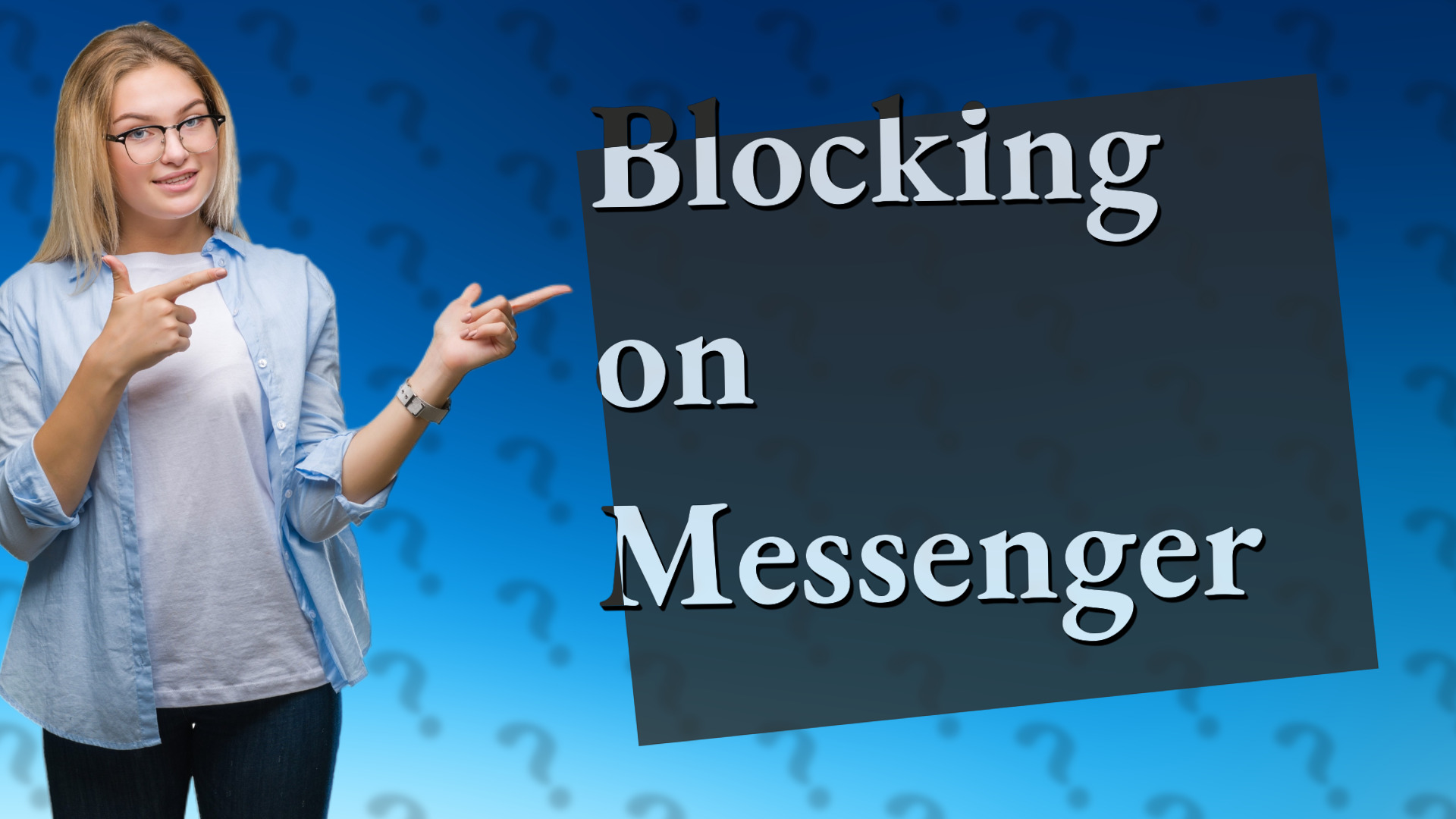 Blocking on Messenger