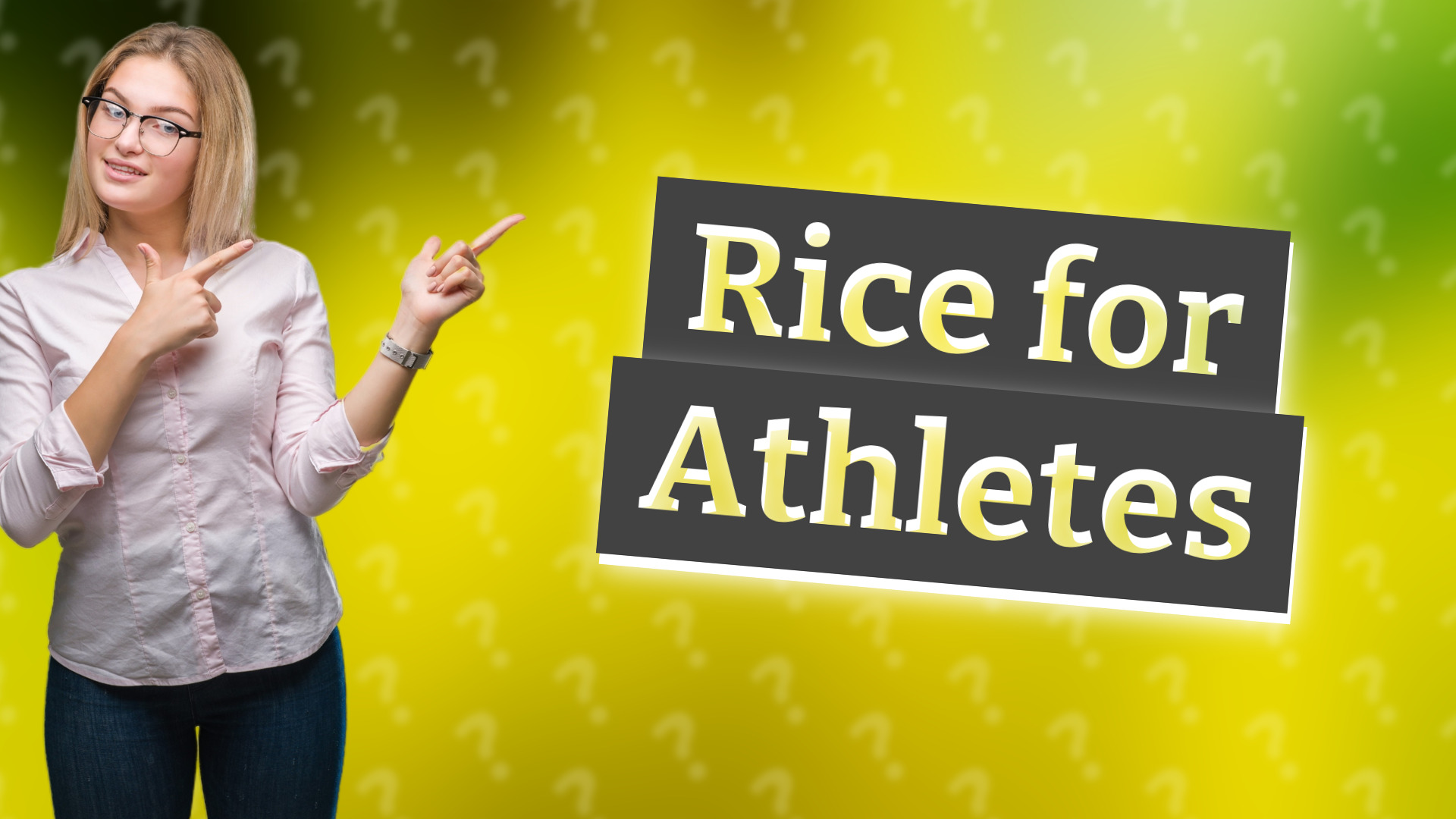 Rice for Athletes