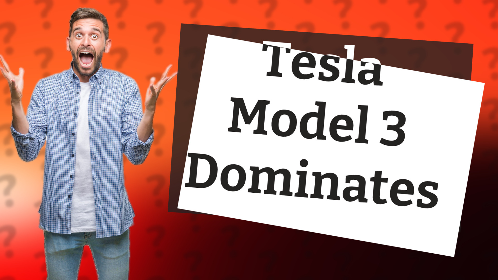 Tesla Model 3 Dominates