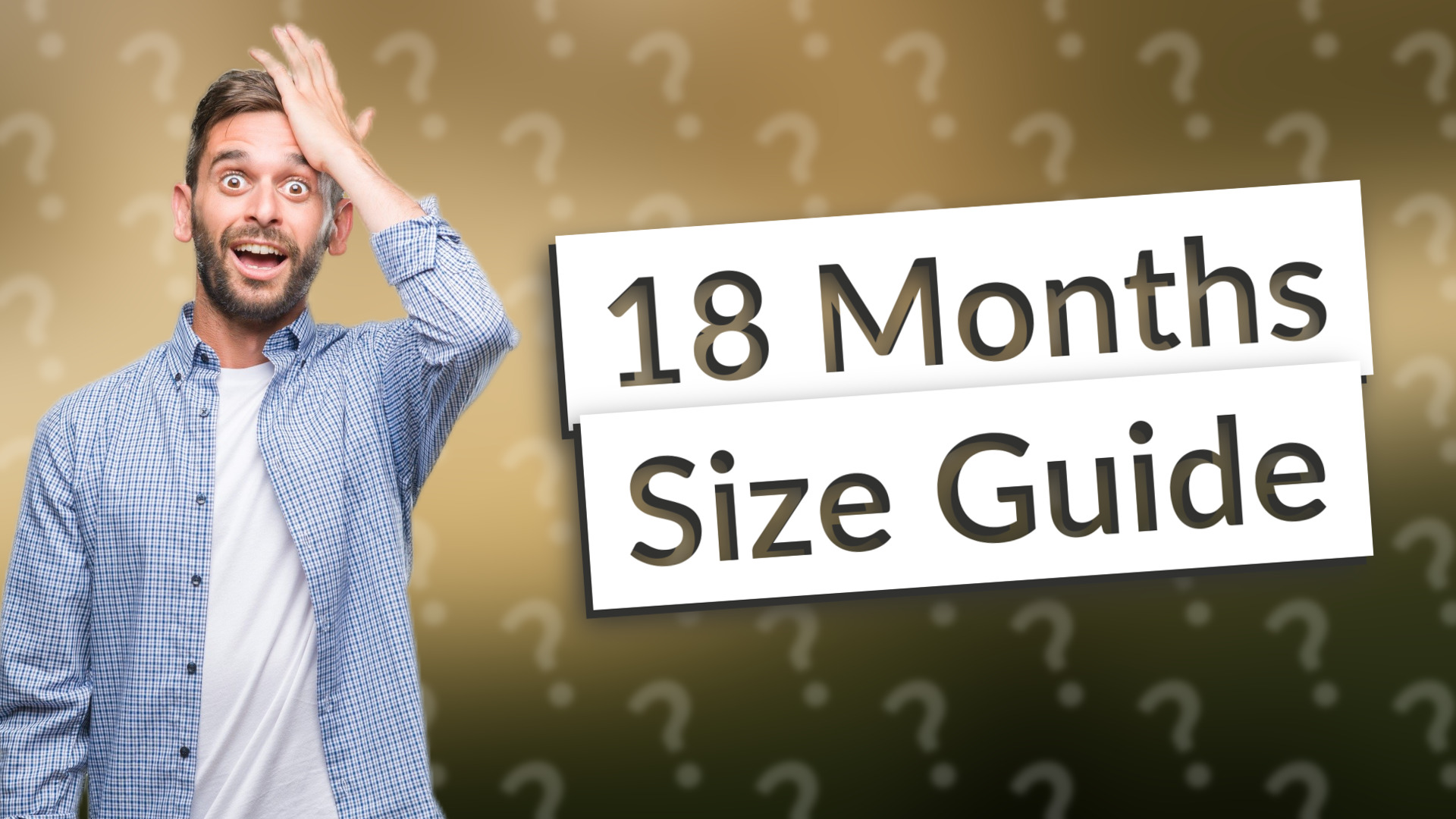 18 Months Size Guide