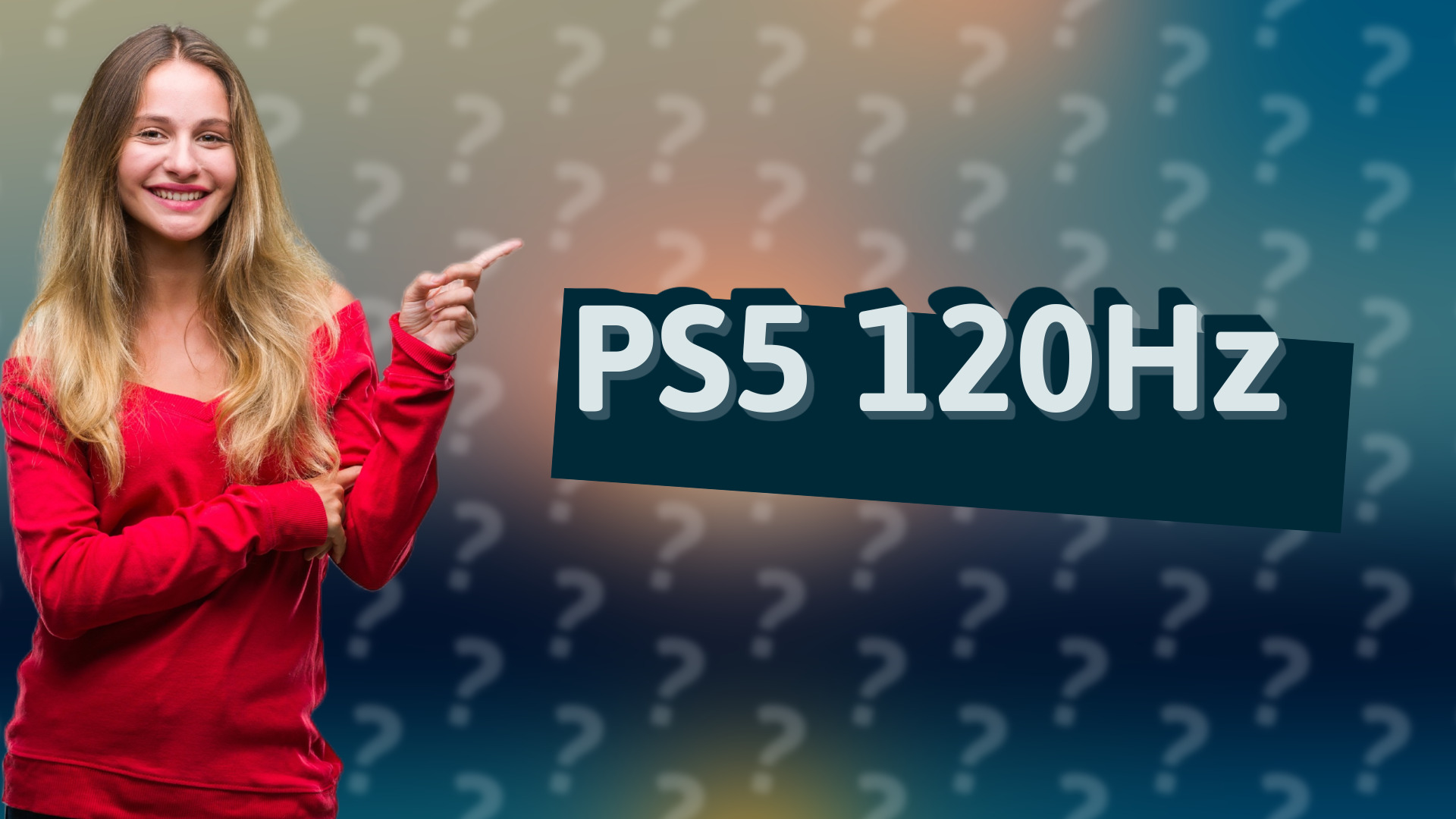 PS5 120Hz