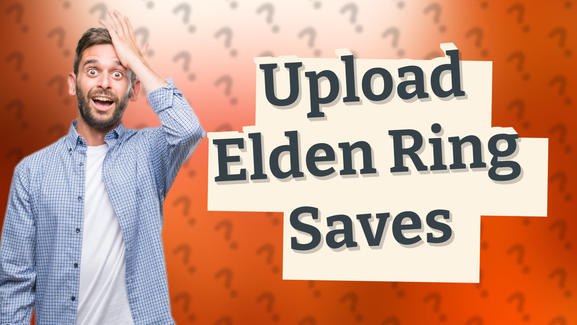 Upload Elden Ring Saves