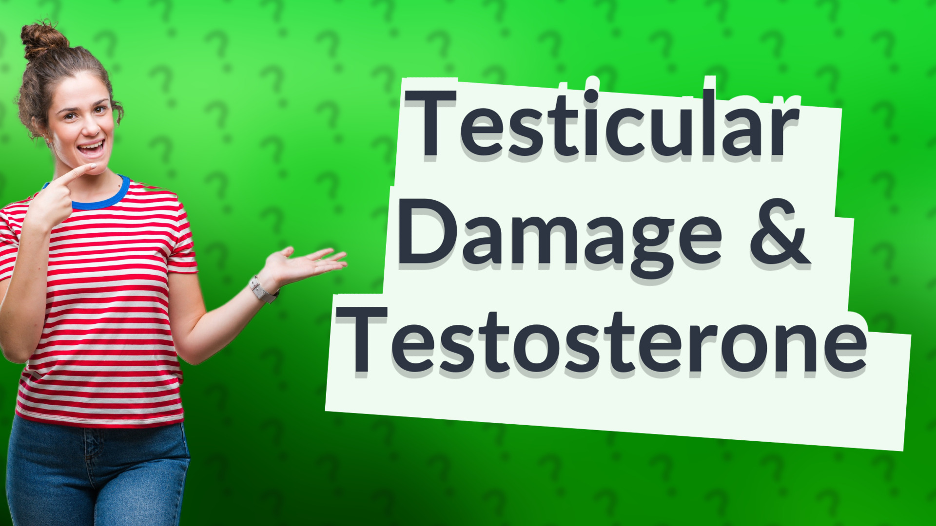 Testicular Damage & Testosterone