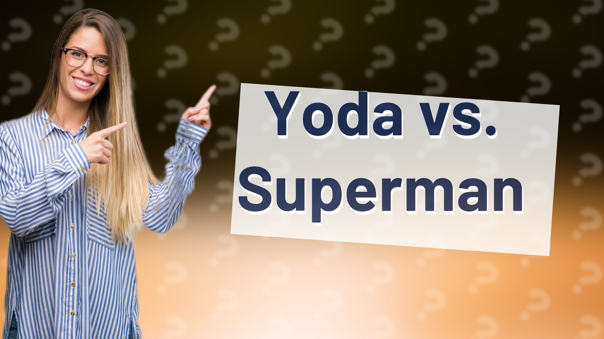 Yoda vs. Superman