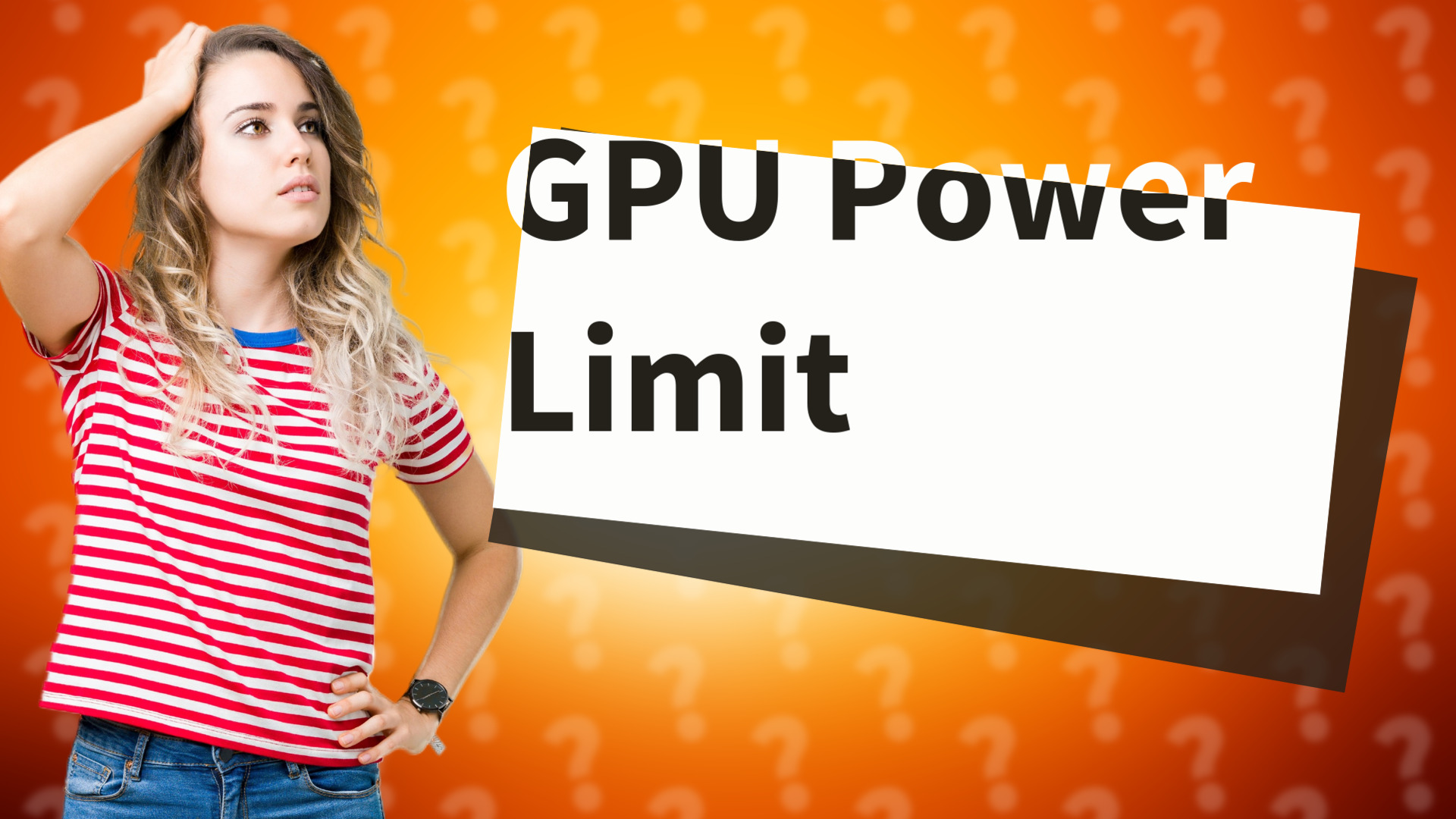 GPU Power Limit