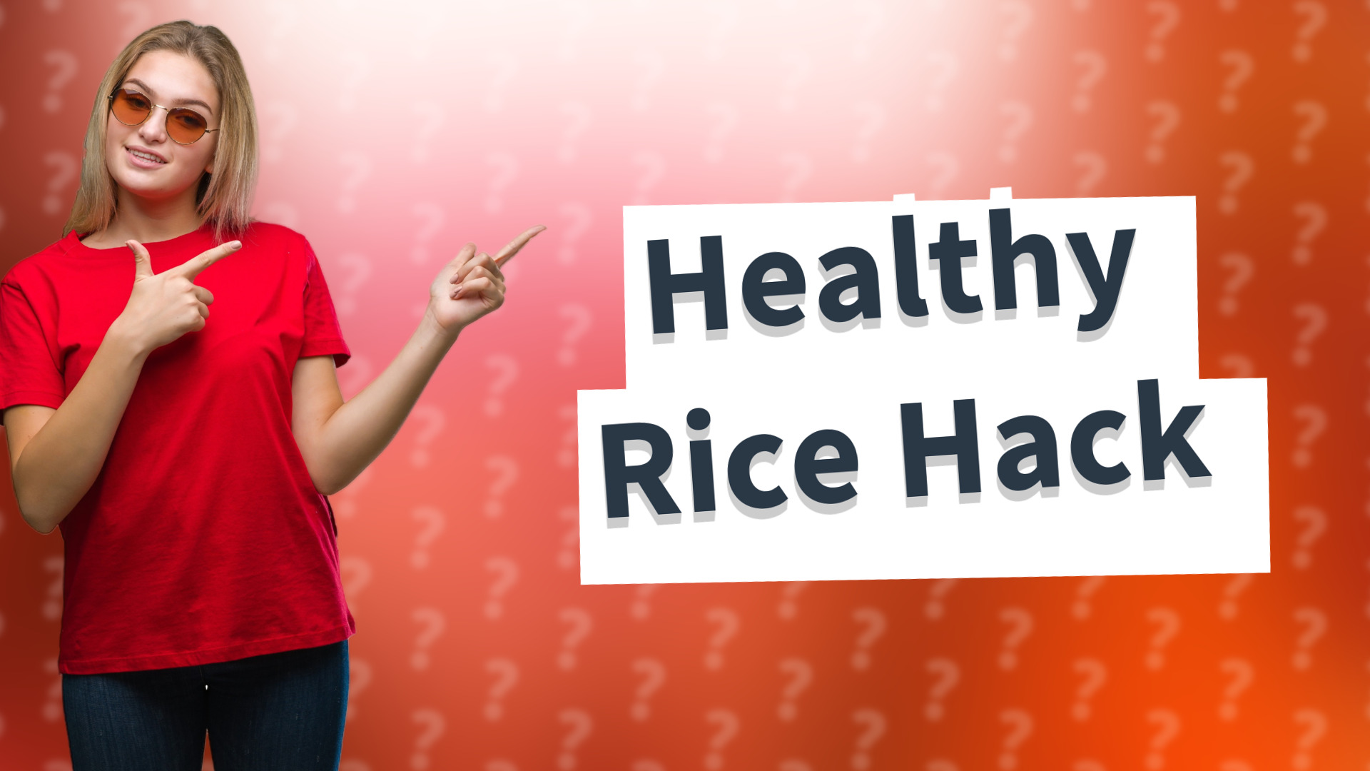 Healthy Rice Hack