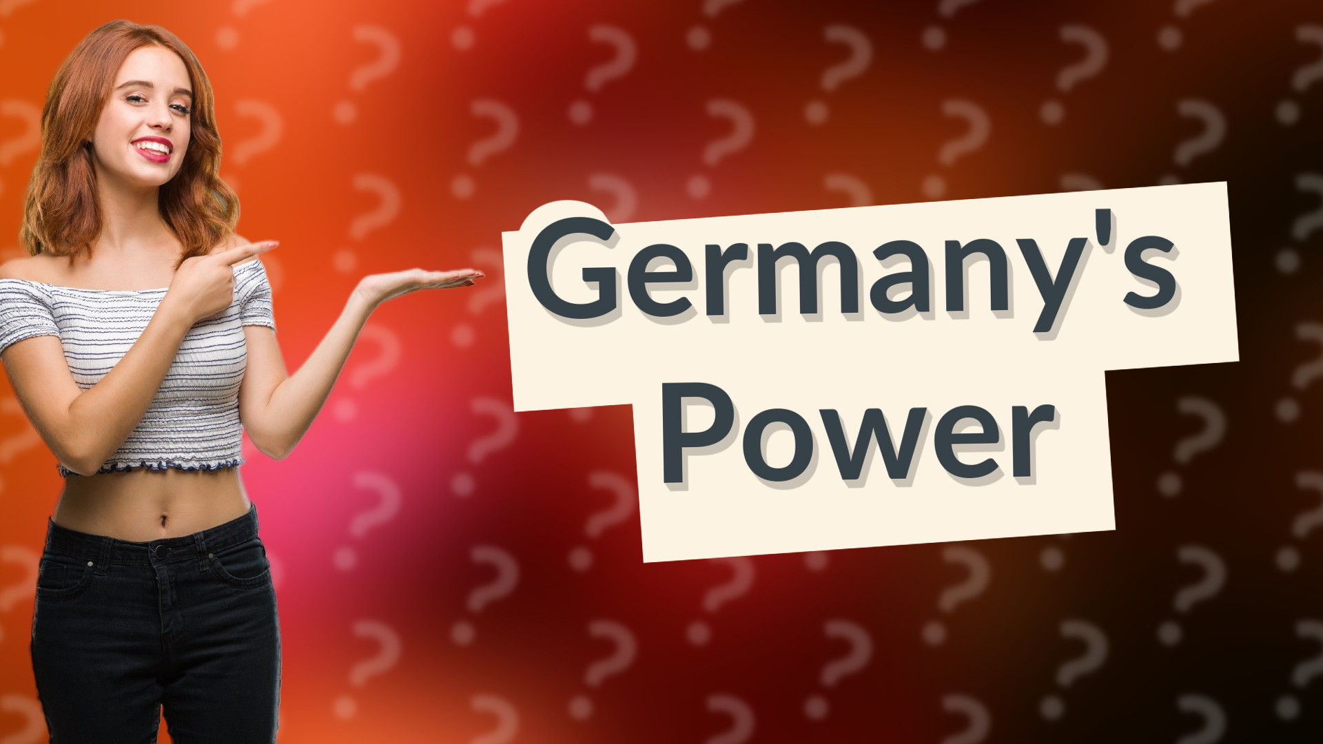 Germany's Power