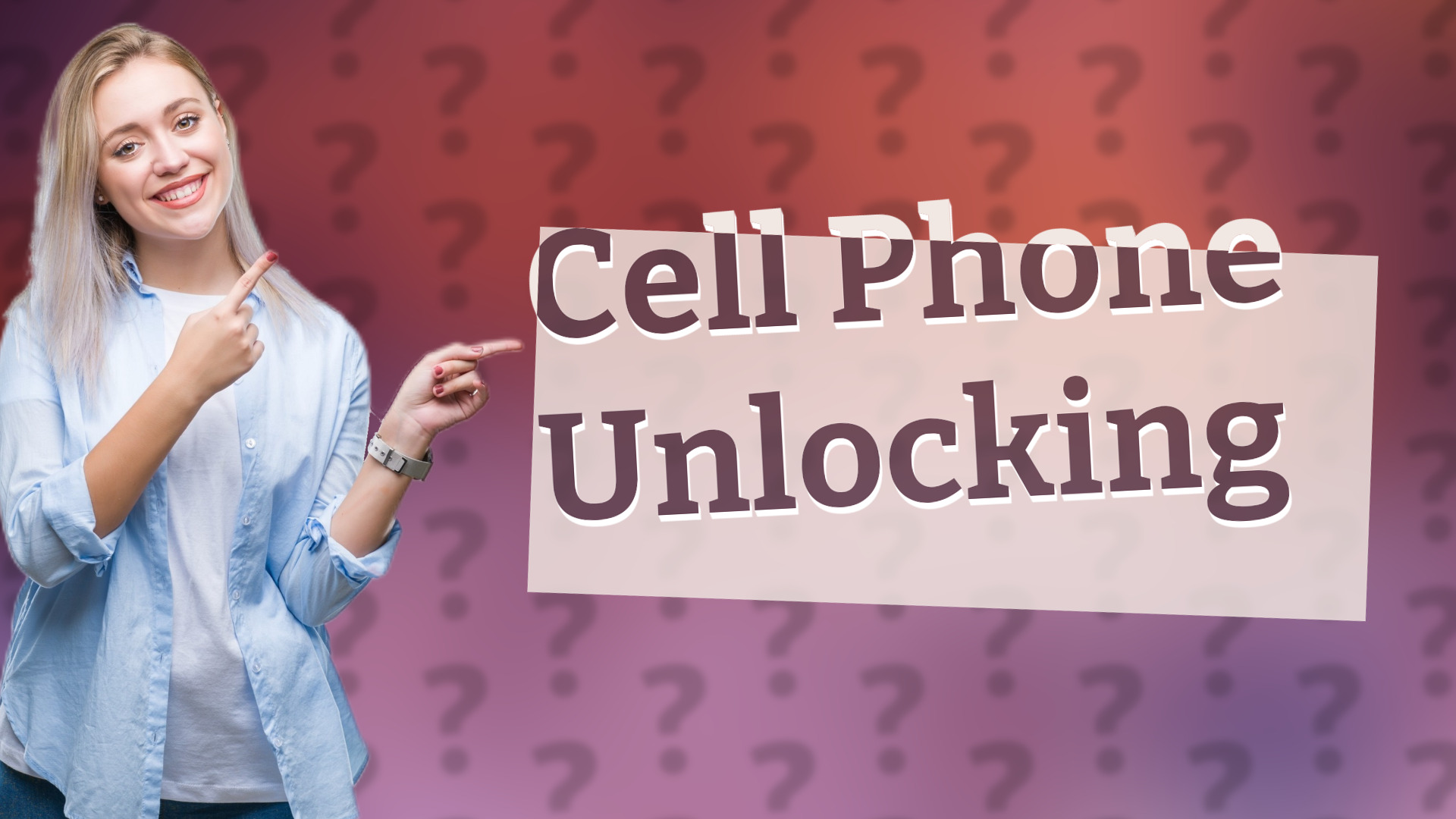 Cell Phone Unlocking