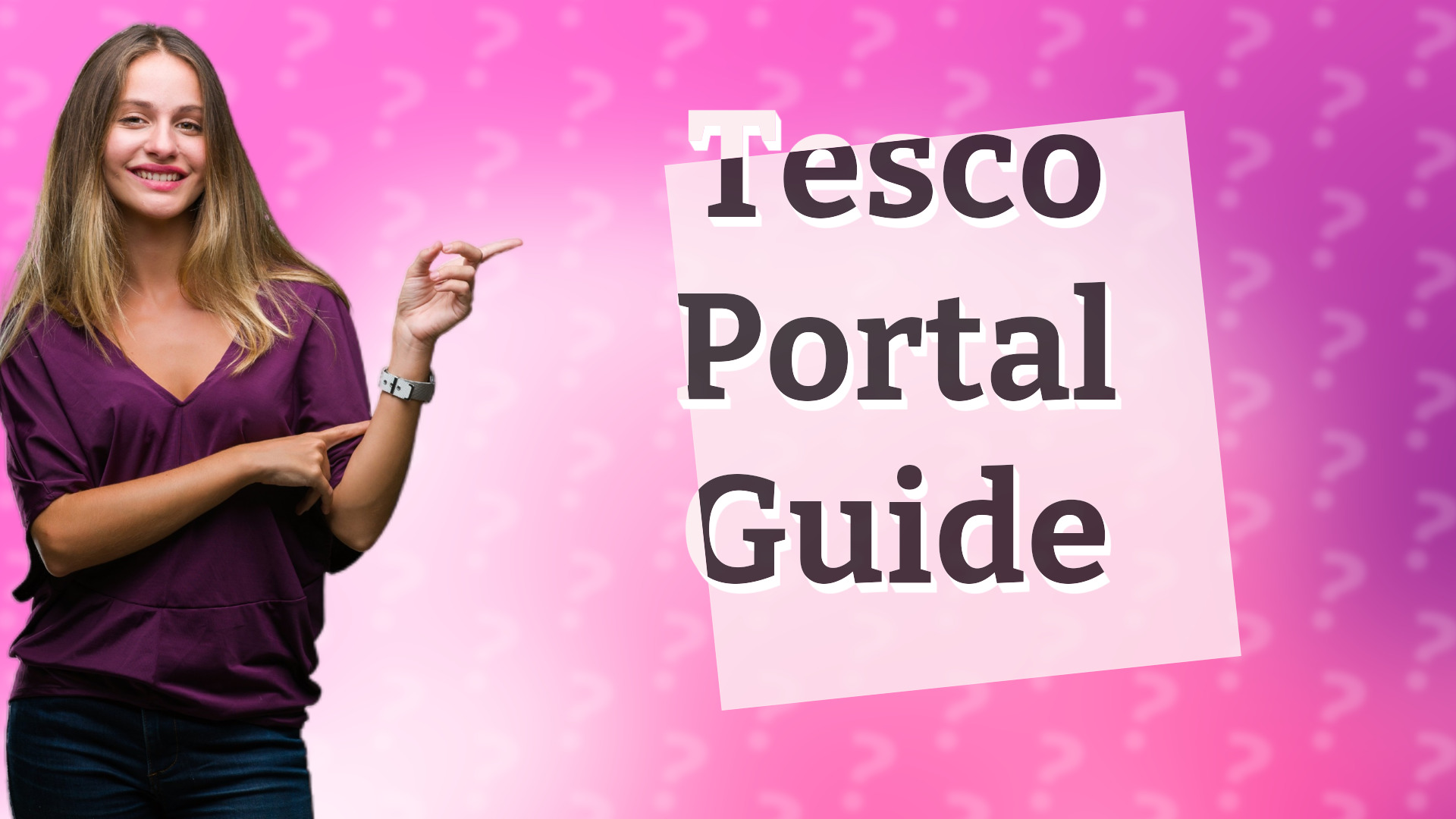 Tesco Portal Guide