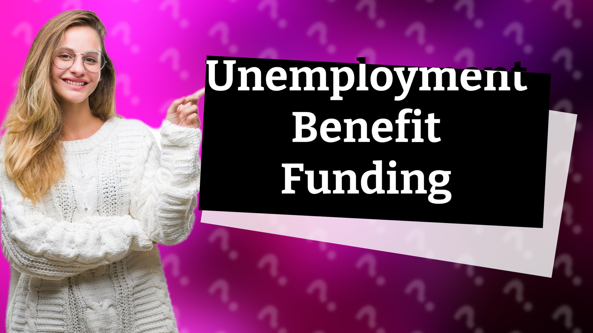 Unemployment Benefit Funding