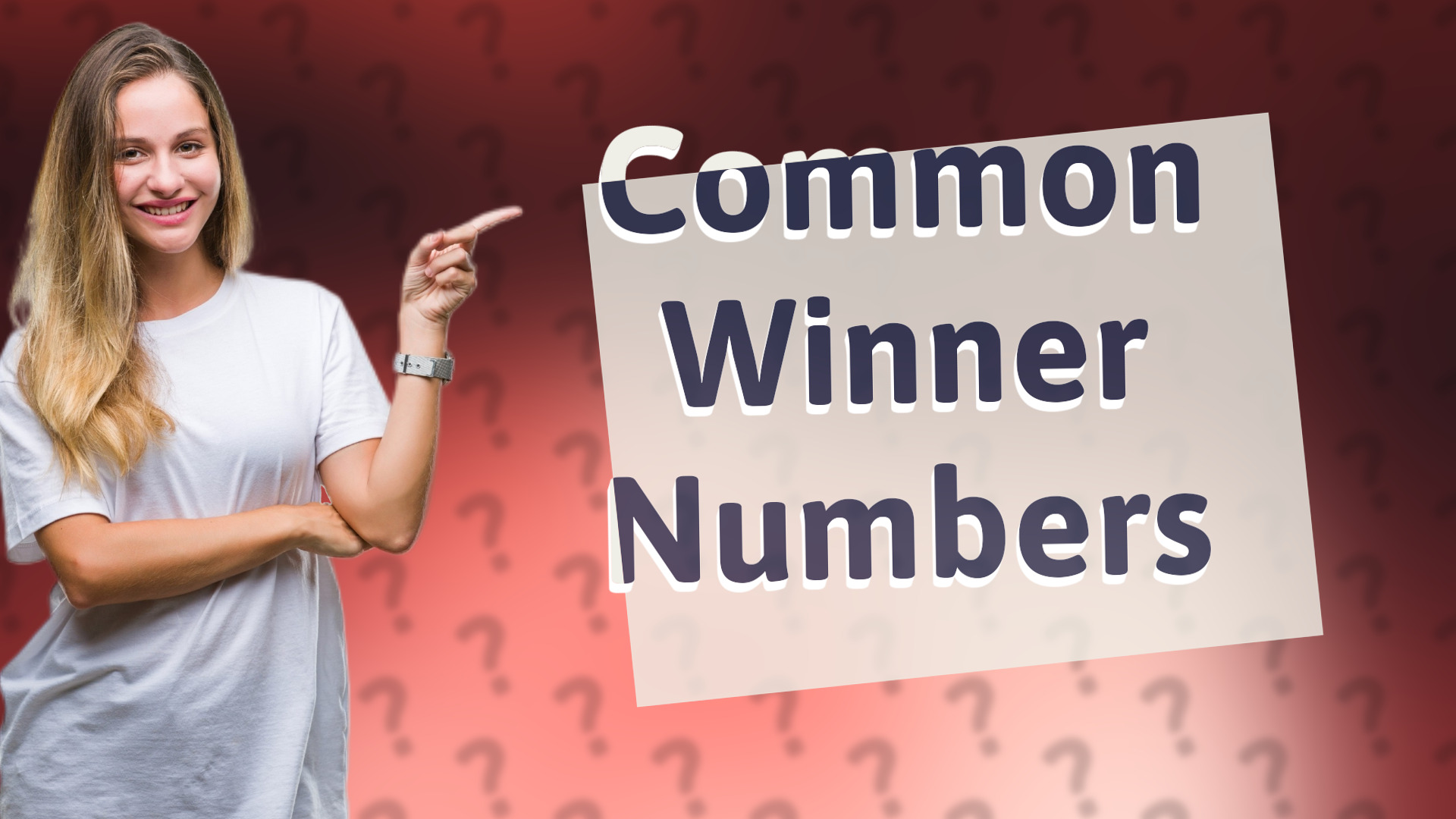 Common Winner Numbers