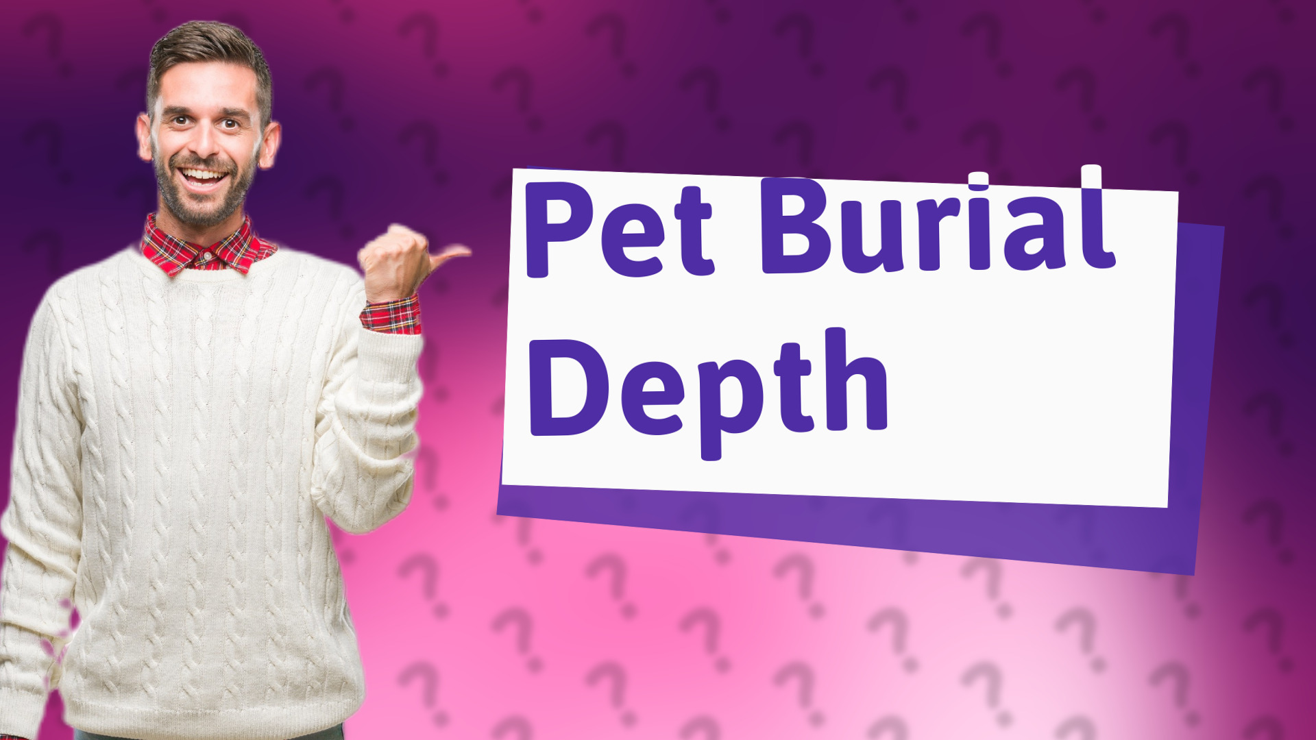 Pet Burial Depth