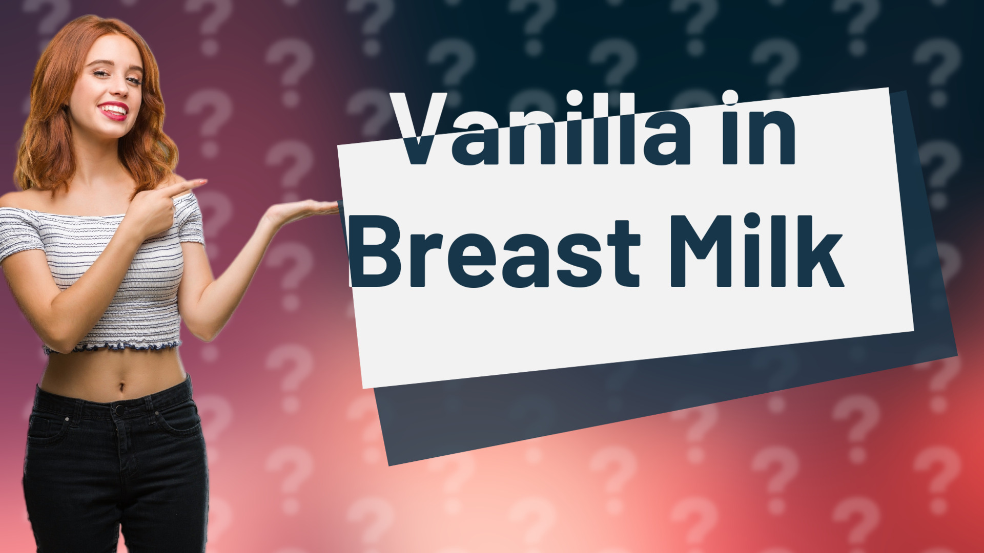 Vanilla in Breast Milk