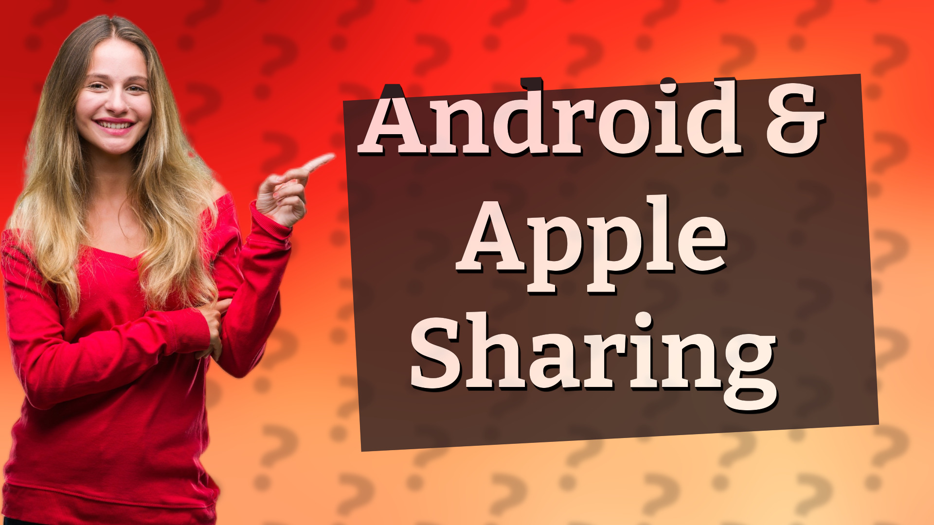 Android & Apple Sharing