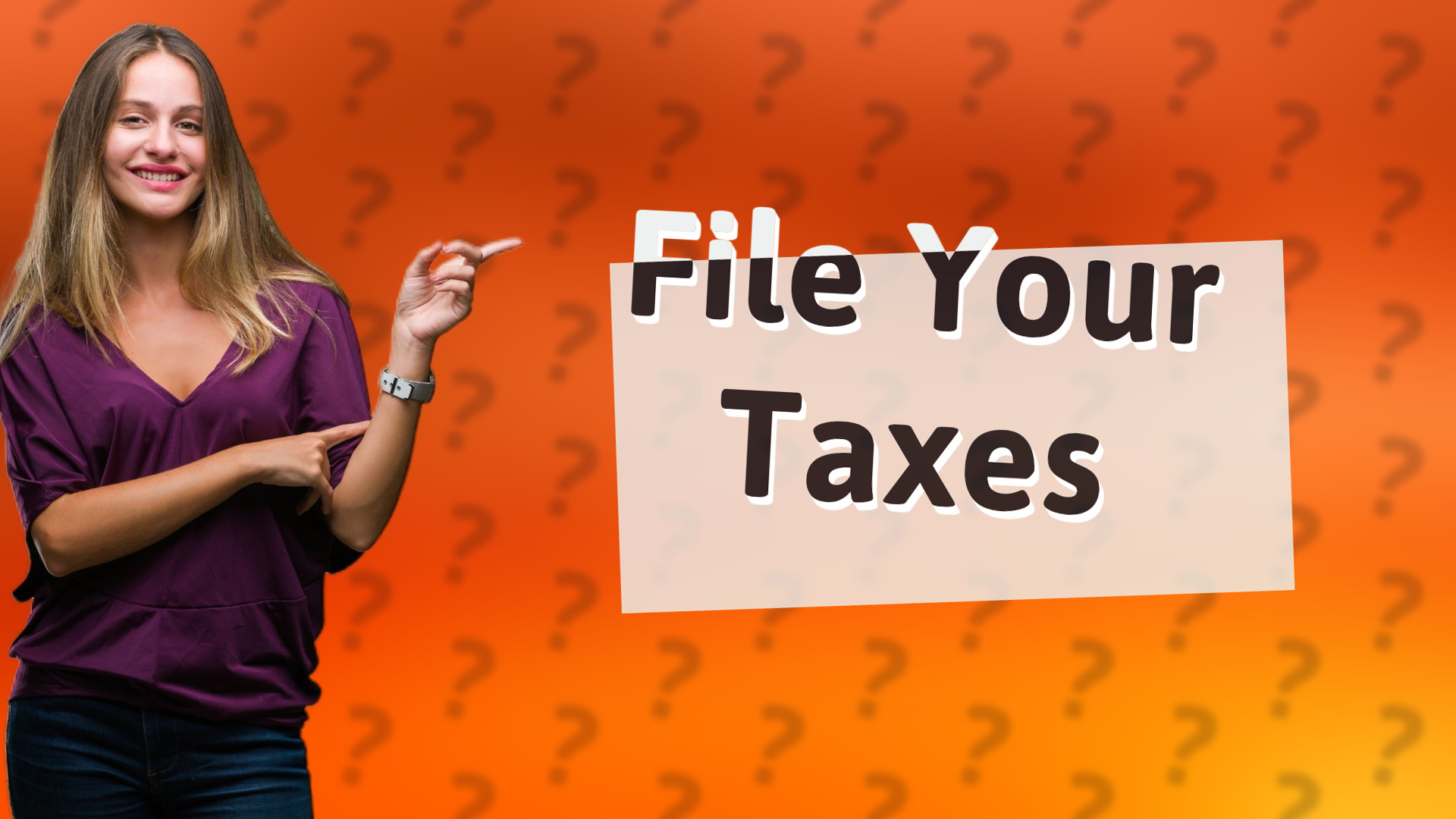 File Your Taxes