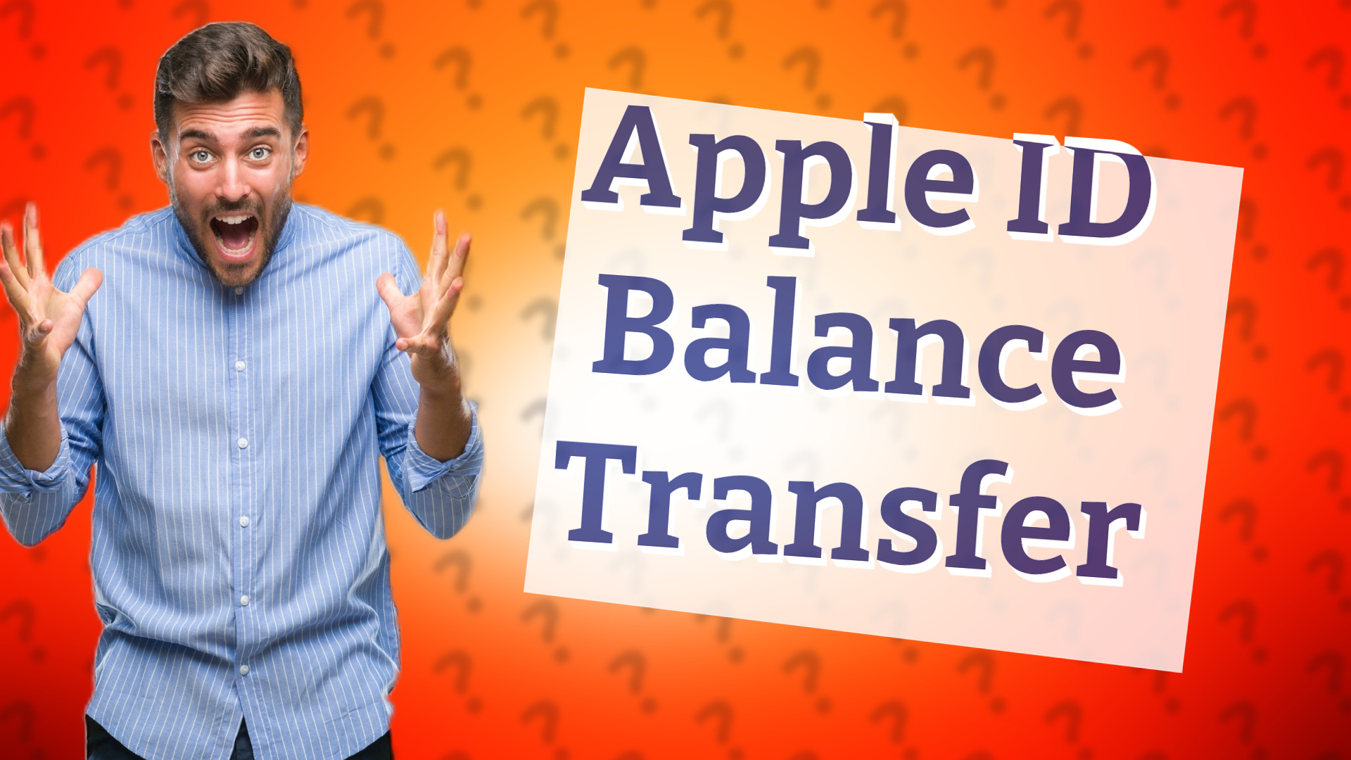 Apple ID Balance Transfer