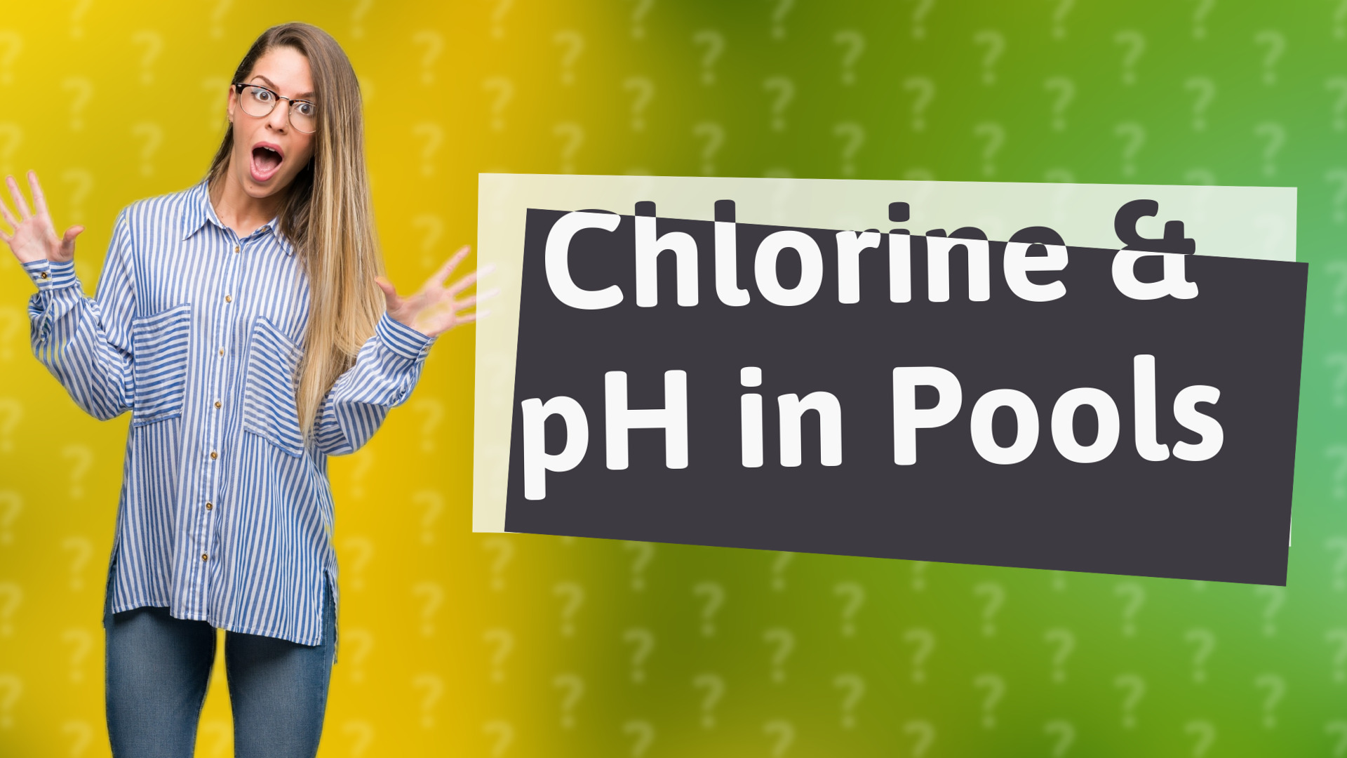 Chlorine & pH in Pools