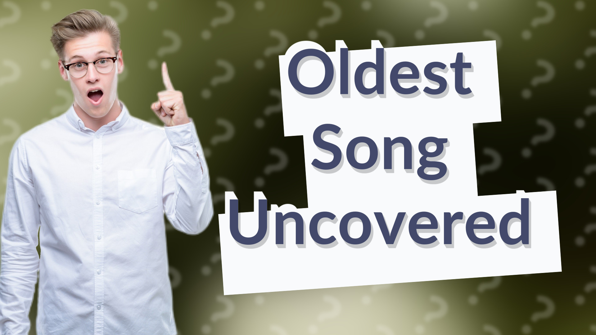 Oldest Song Uncovered