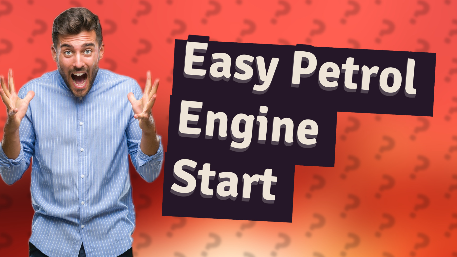 Easy Petrol Engine Start