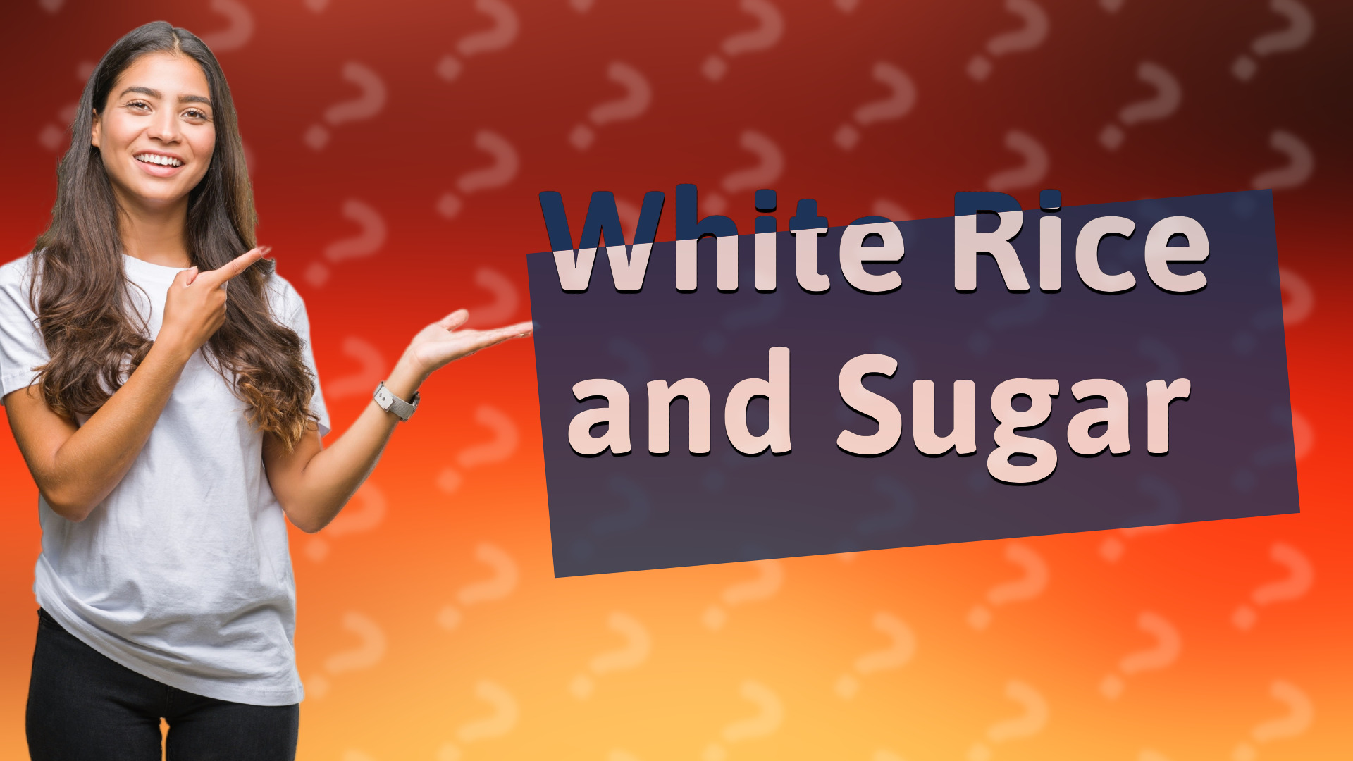 White Rice and Sugar