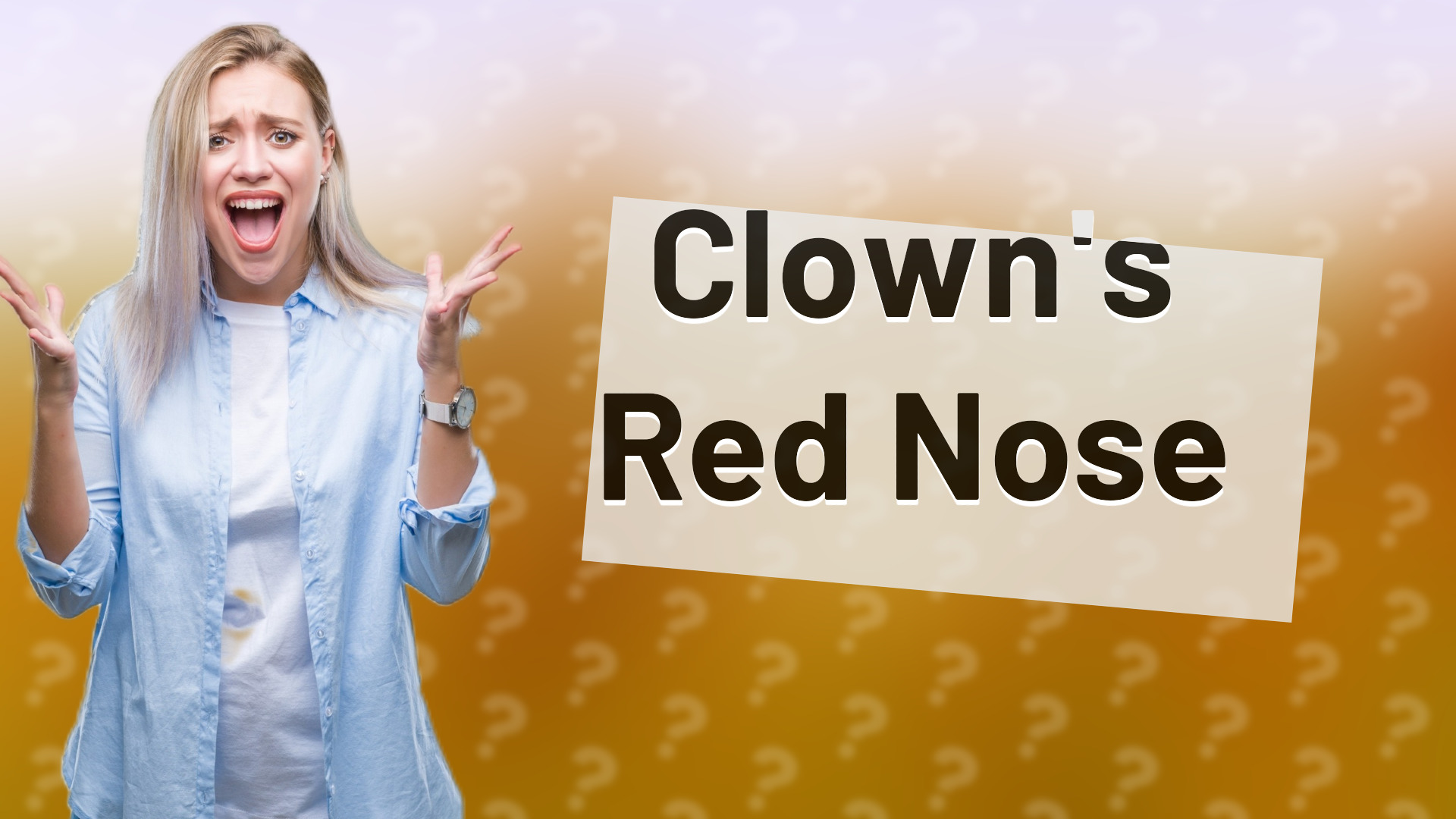 Clown's Red Nose