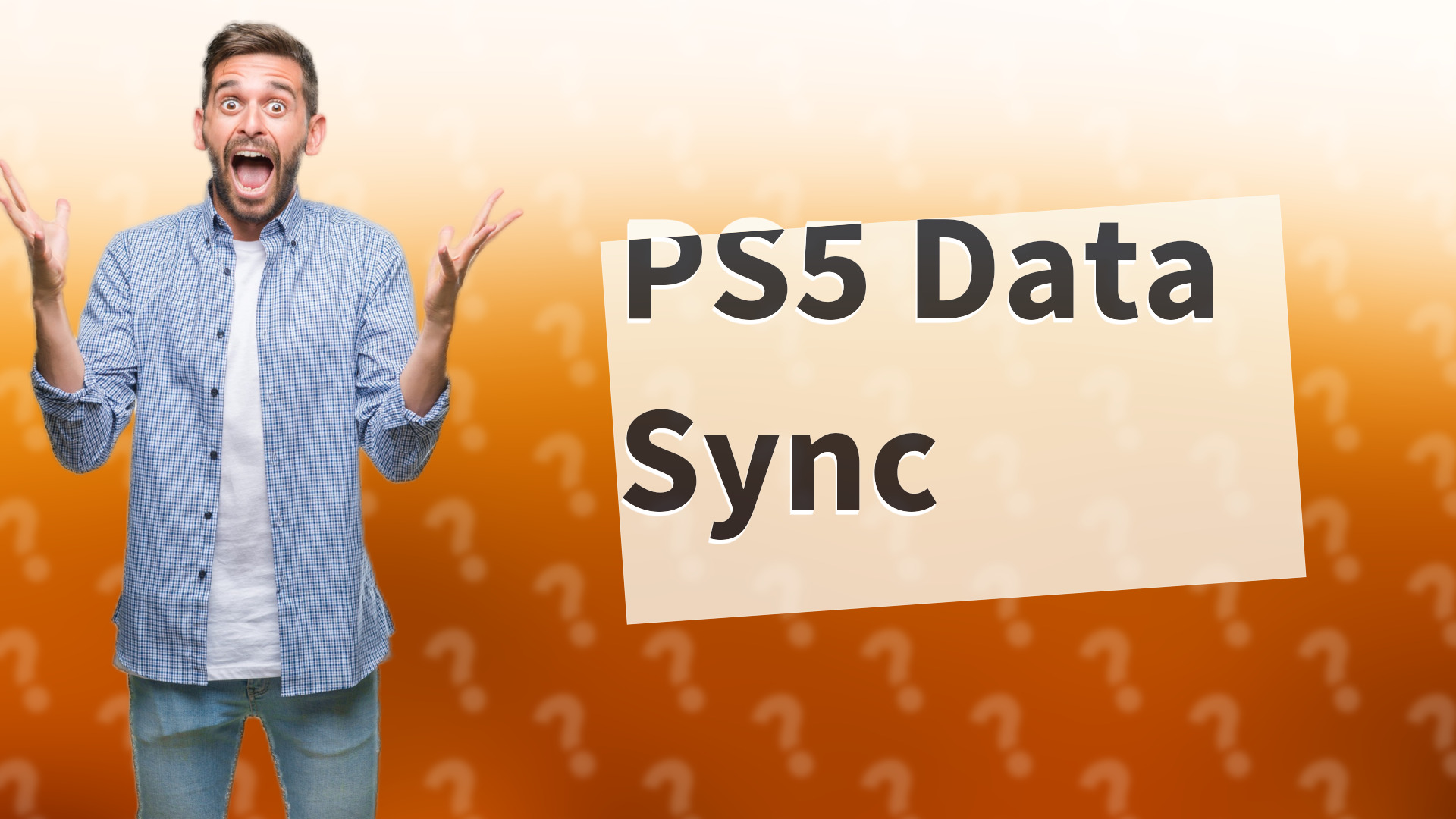 PS5 Data Sync