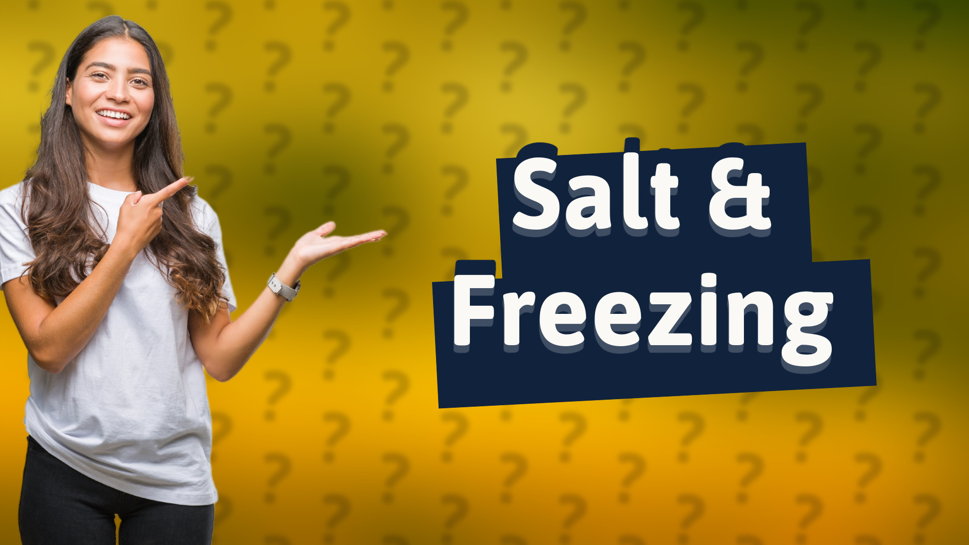 Salt & Freezing