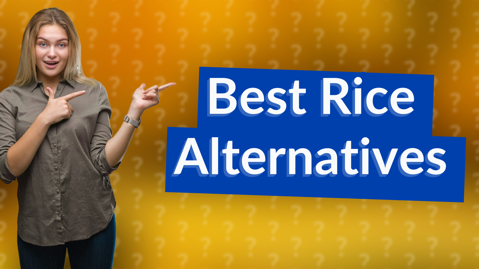 Best Rice Alternatives