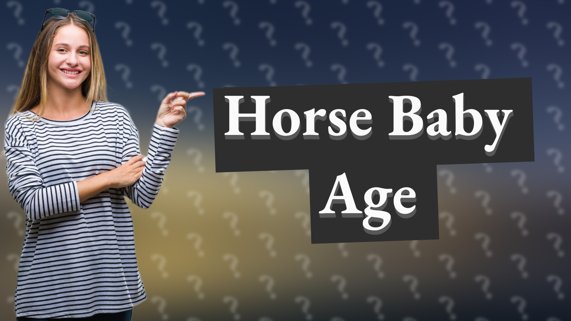 Horse Baby Age