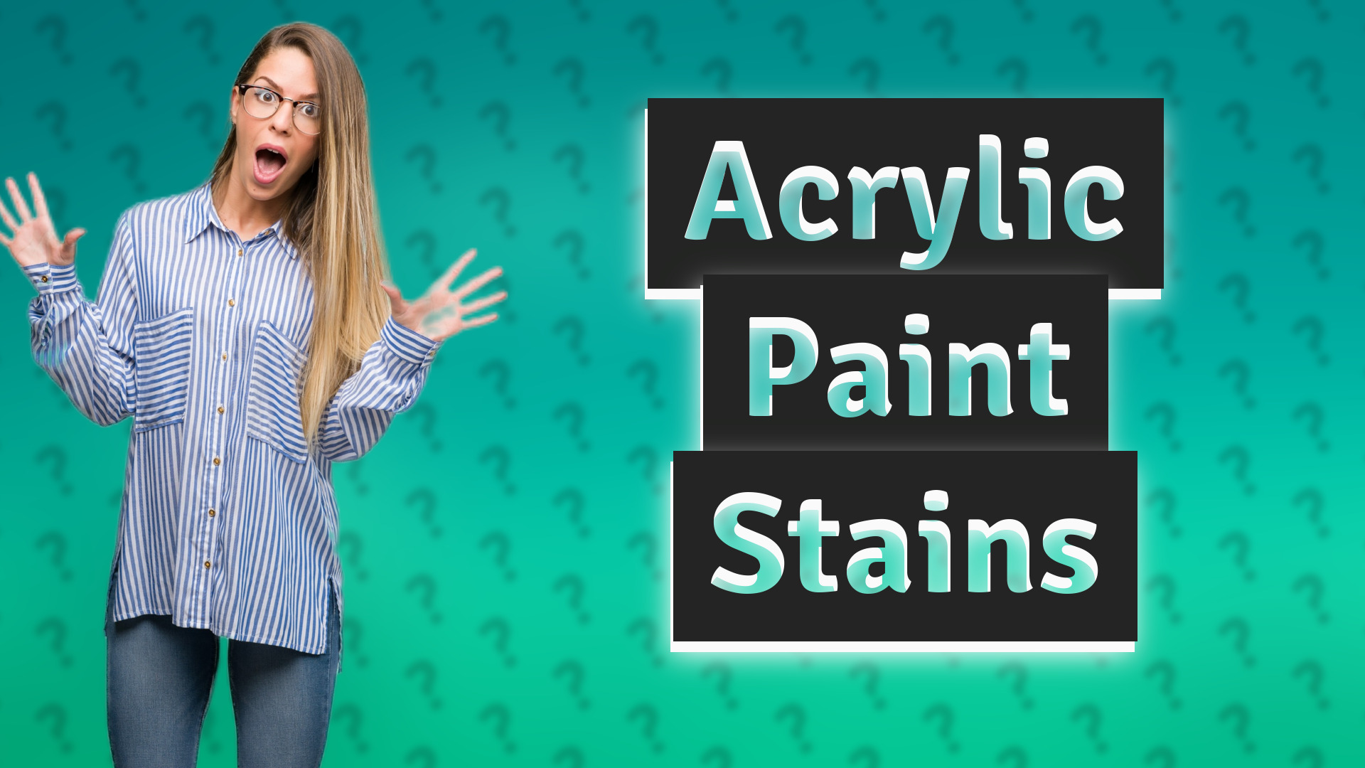 Acrylic Paint Stains