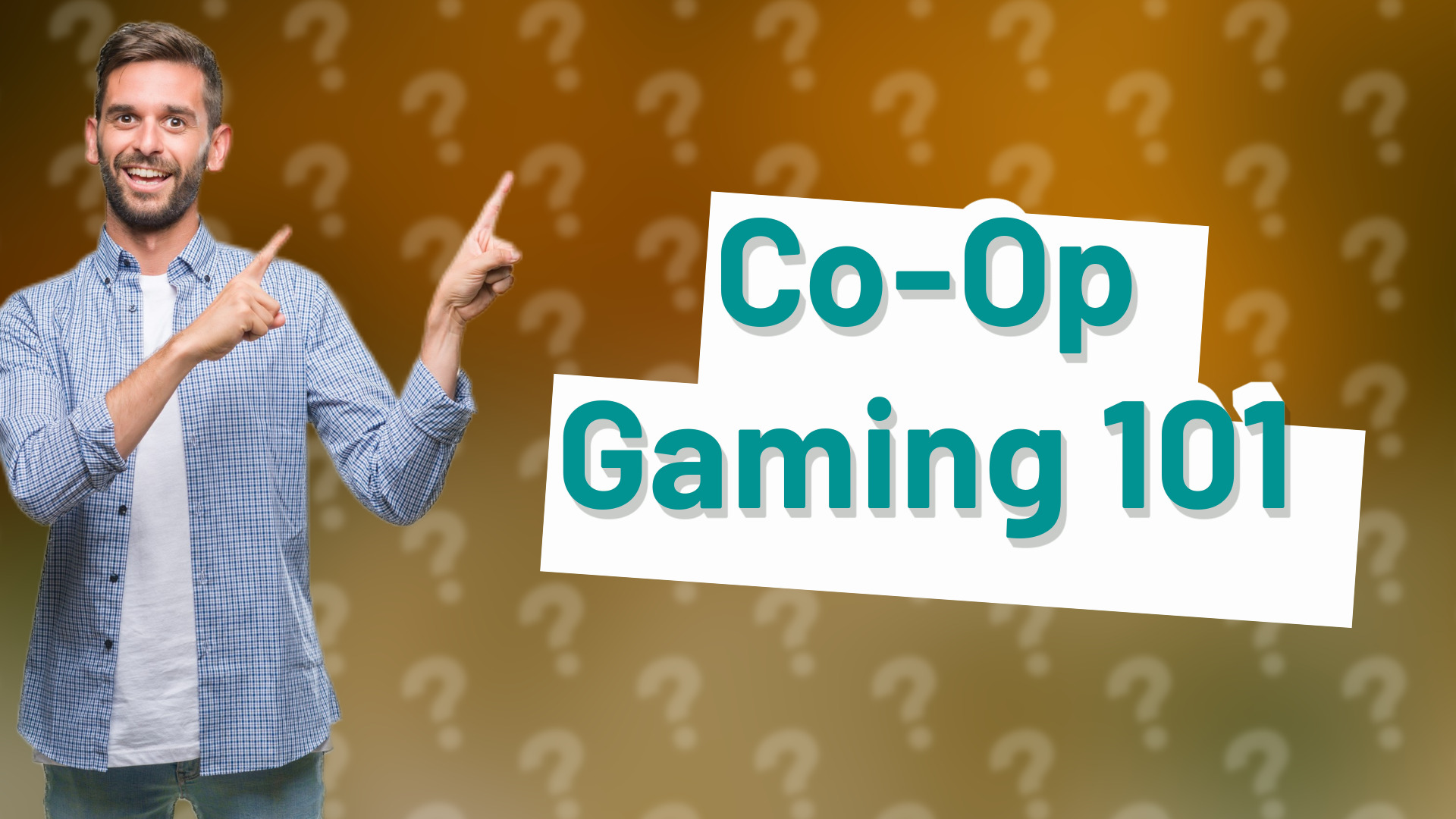 Co-Op Gaming 101