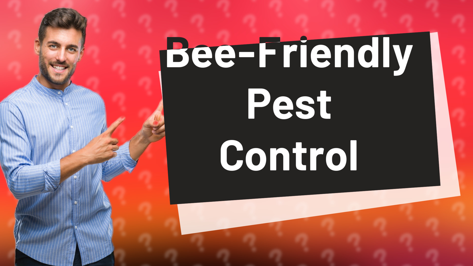Bee-Friendly Pest Control