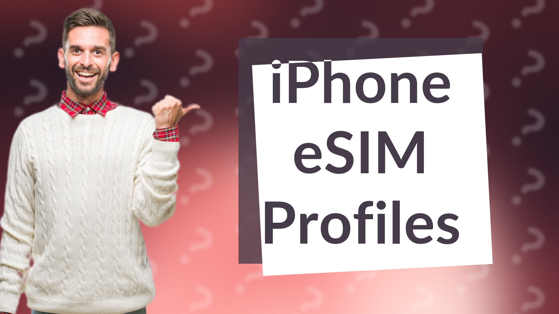 iPhone eSIM Profiles