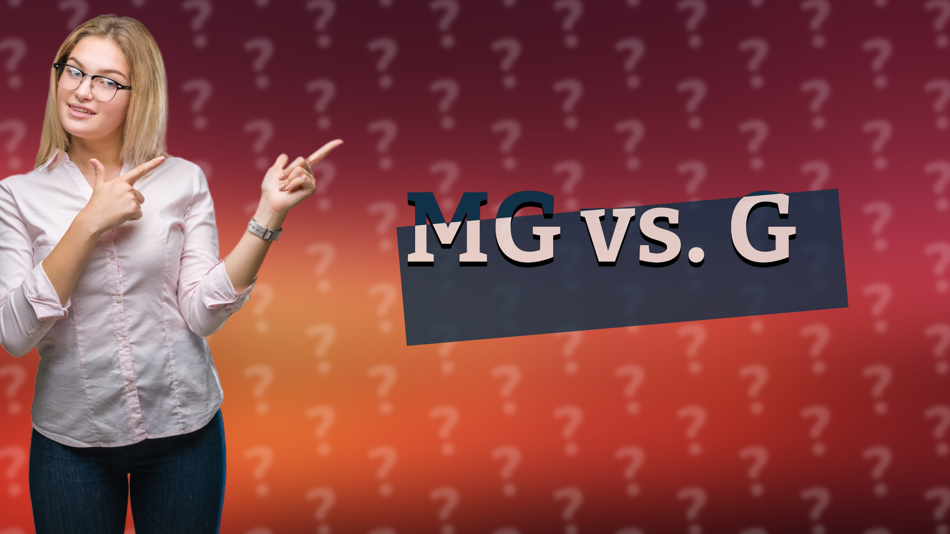 MG vs. G