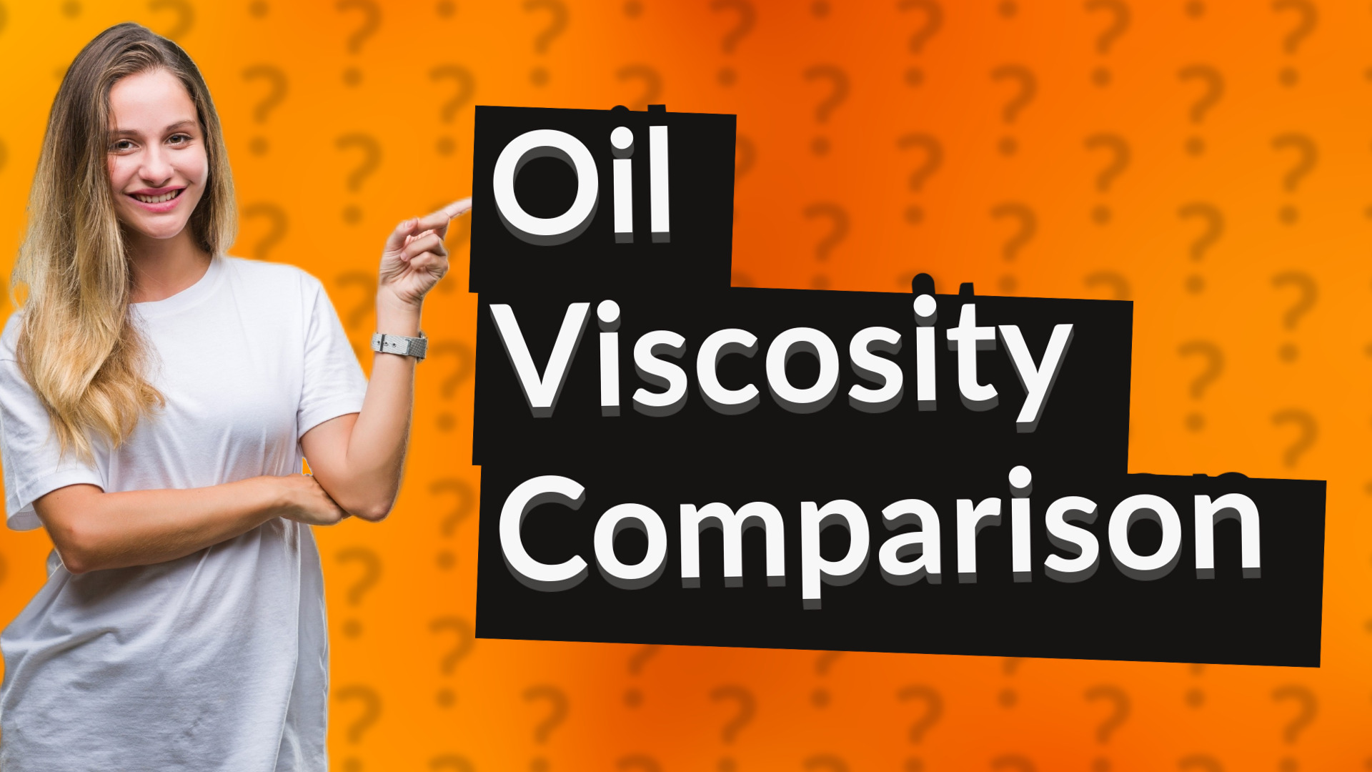 Oil Viscosity Comparison