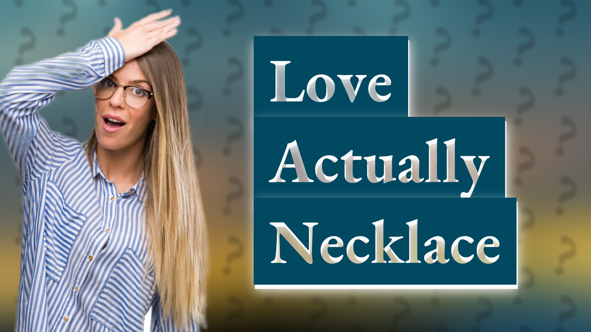 Love Actually Necklace