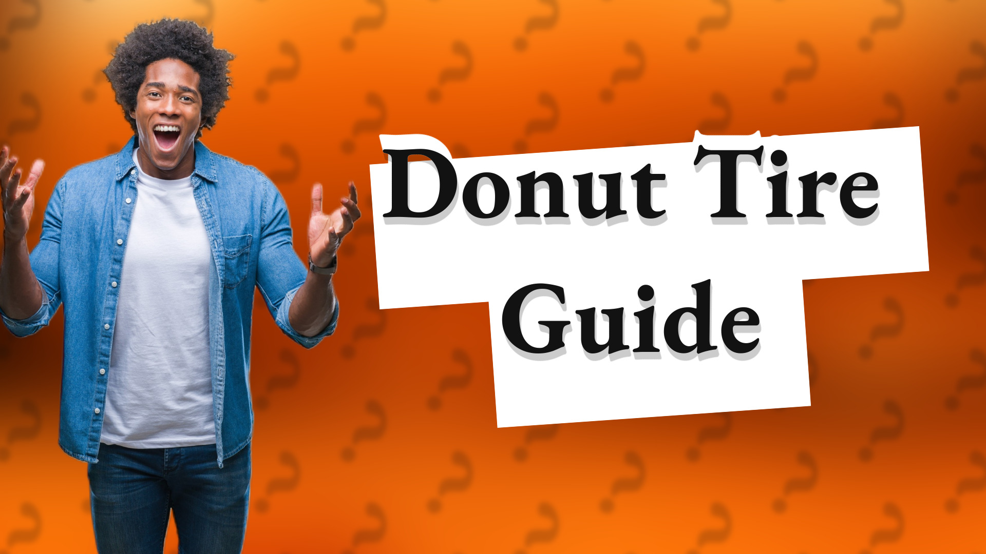 Donut Tire Guide
